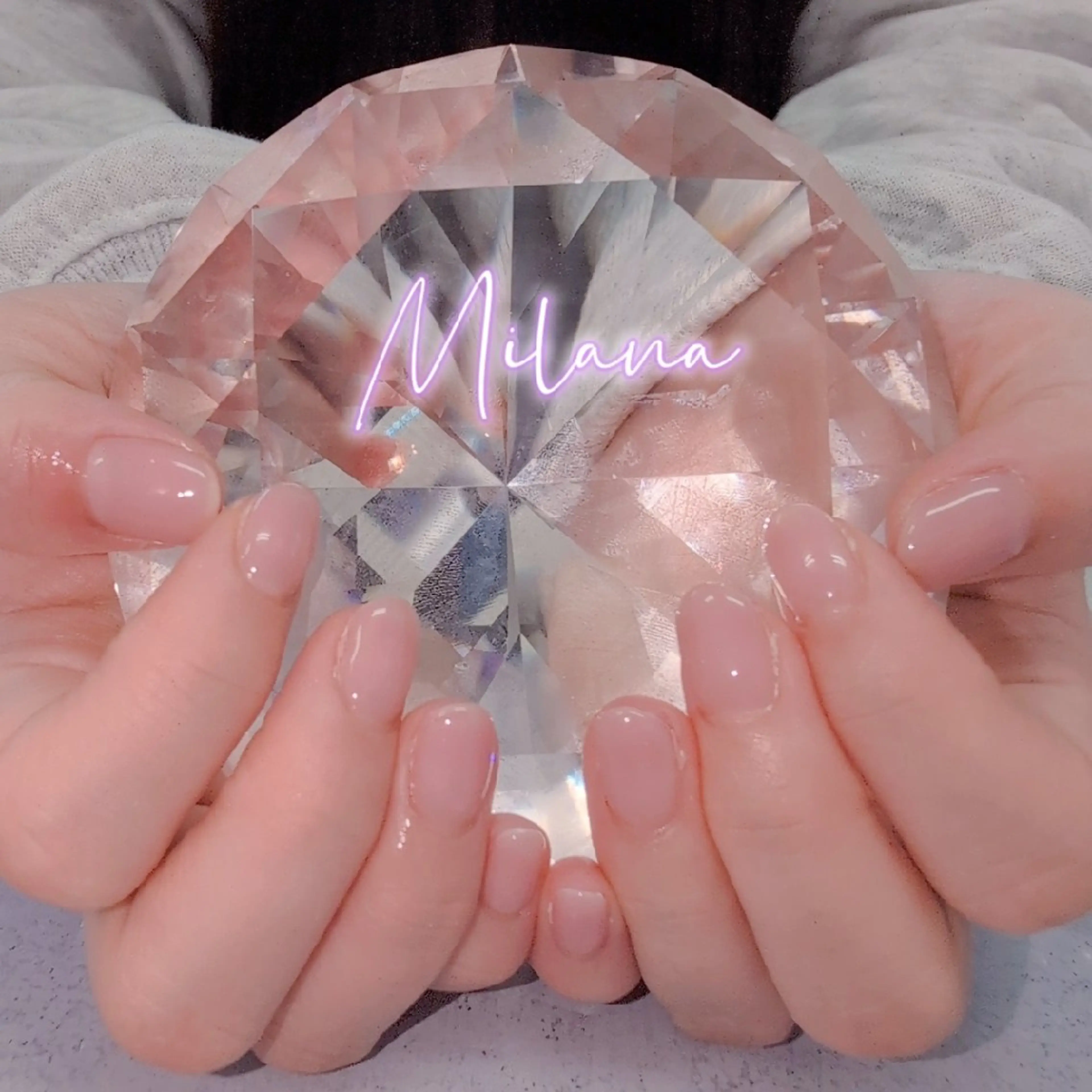 ネイル ワンカラーネイル ハンドネイル Milana 川瀬のネイルデザイン