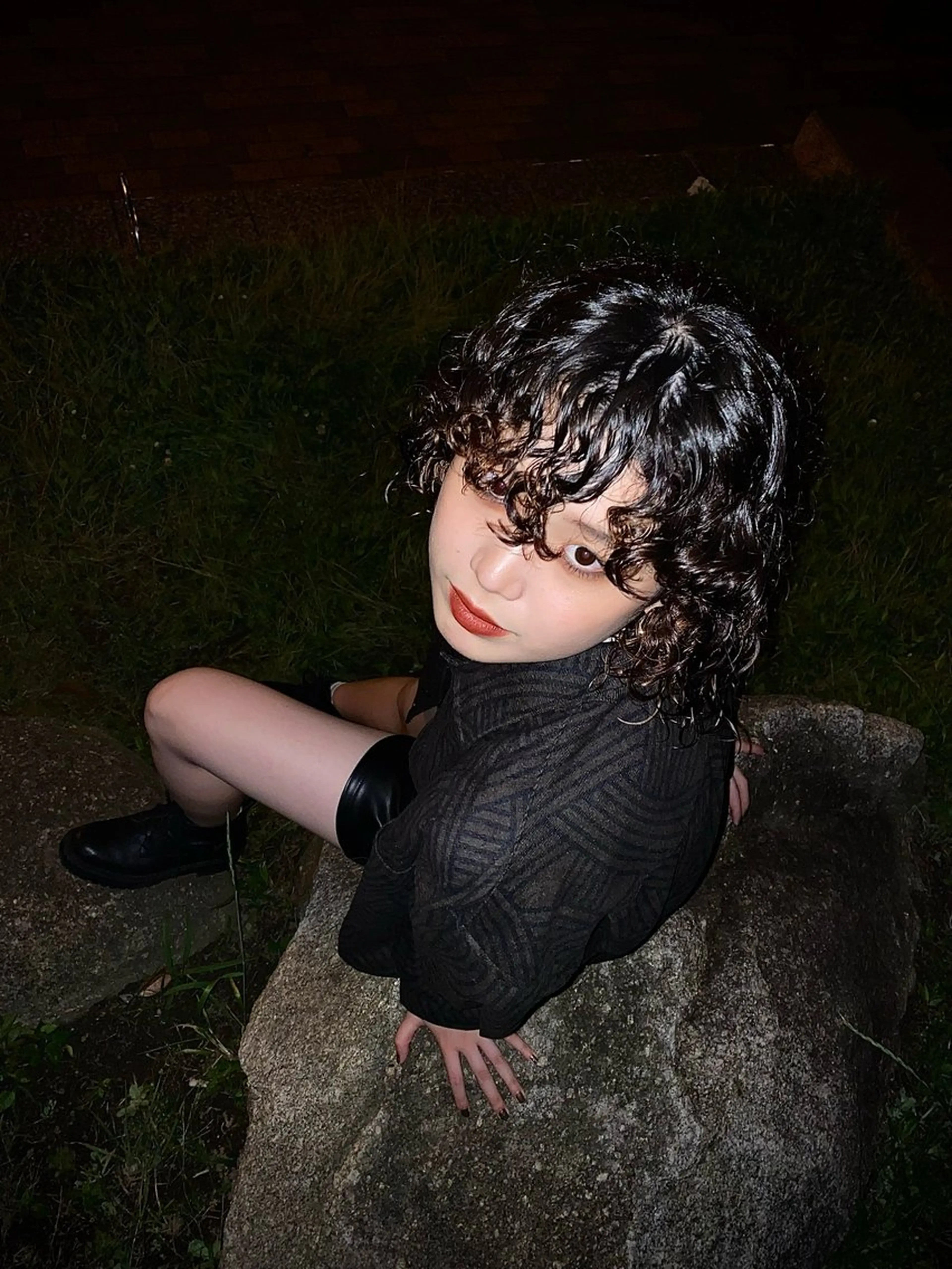 レディース限定✨お客様の骨格に合わせて✨カット+コールドパーマ+クイックトリートメントの写真