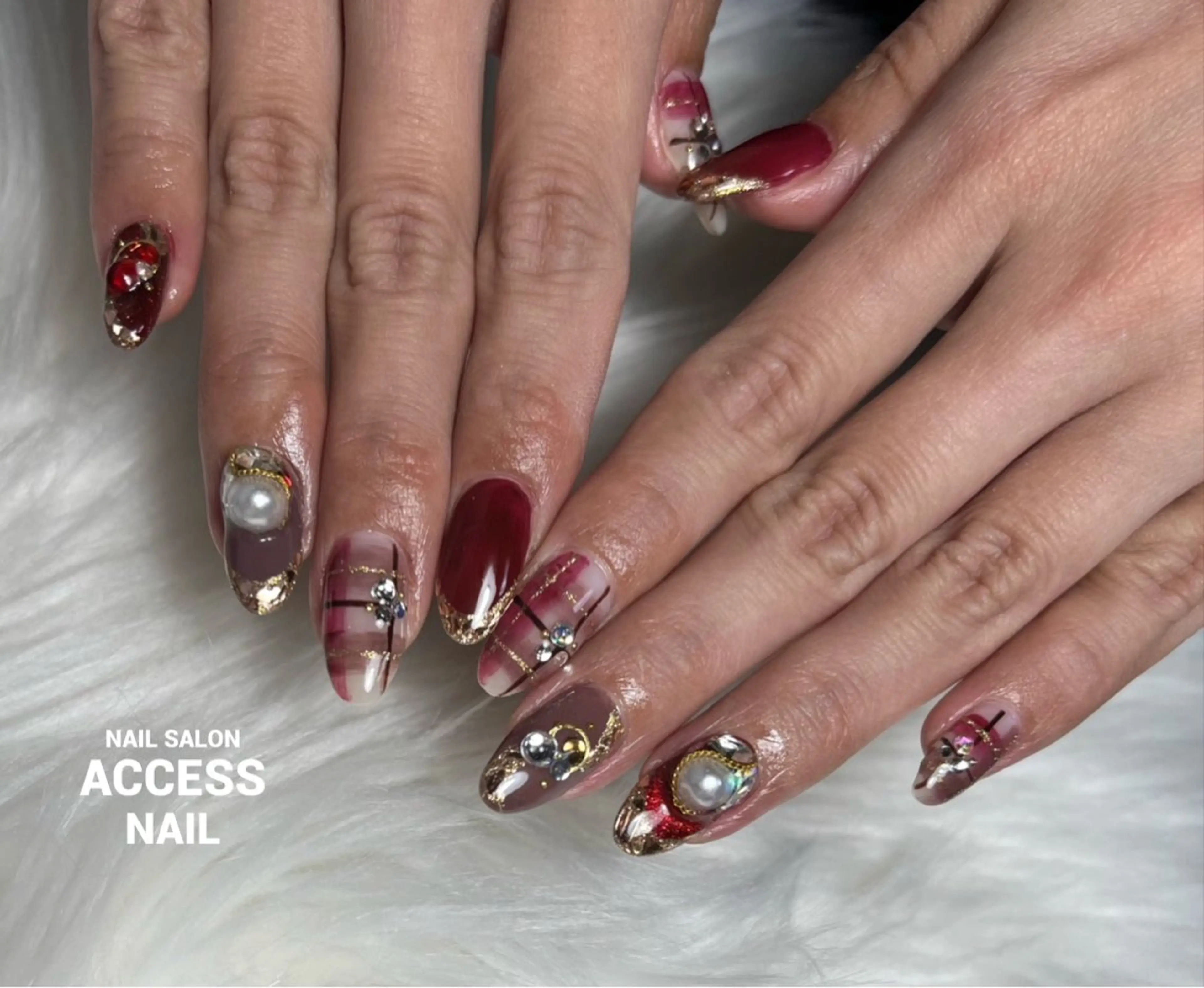ネイル access nailのネイルデザイン