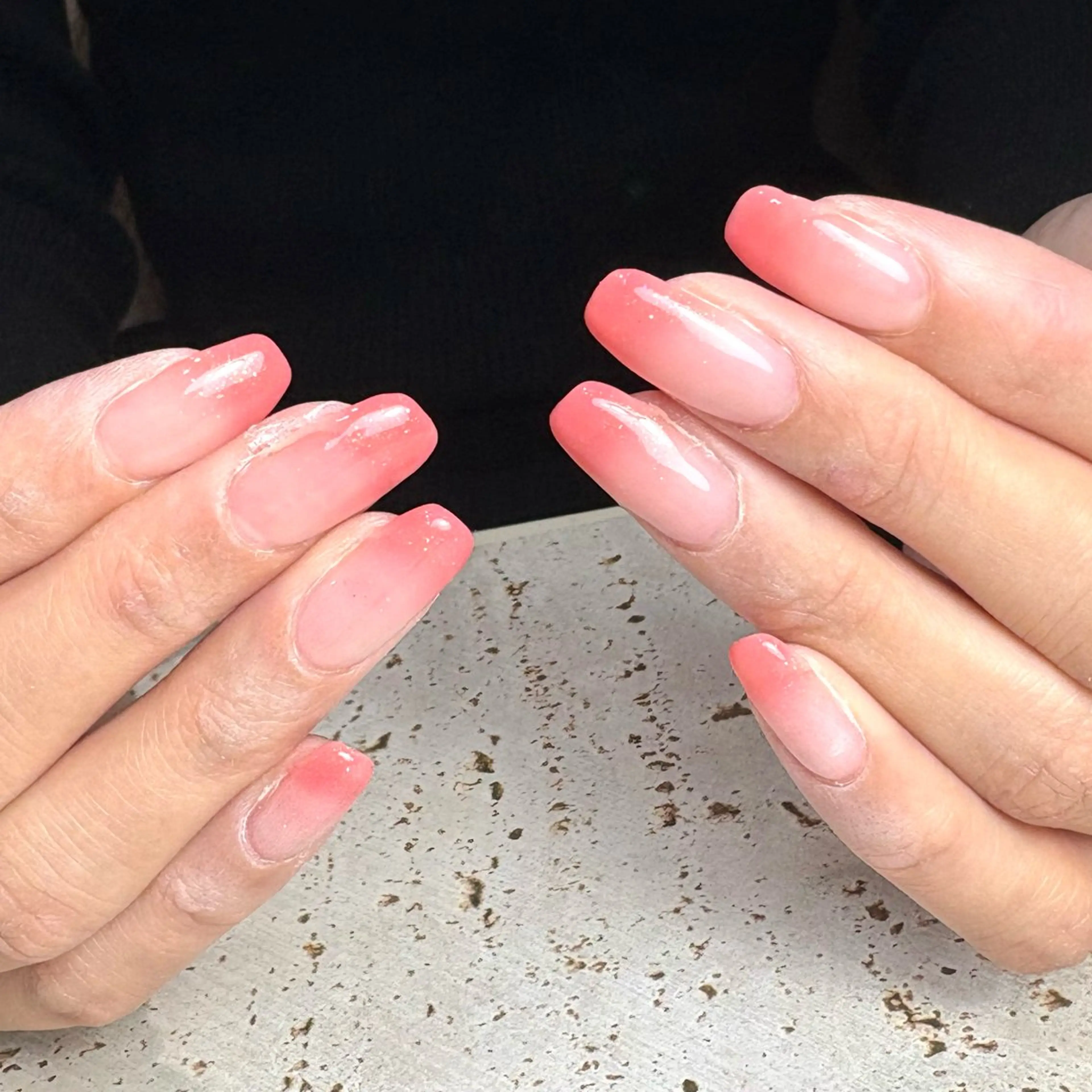 ネイル ラメ(グリッター) ラメグラデーション ハンドネイル ビューティフルムーン ネイル🌙夏美のネイルデザイン