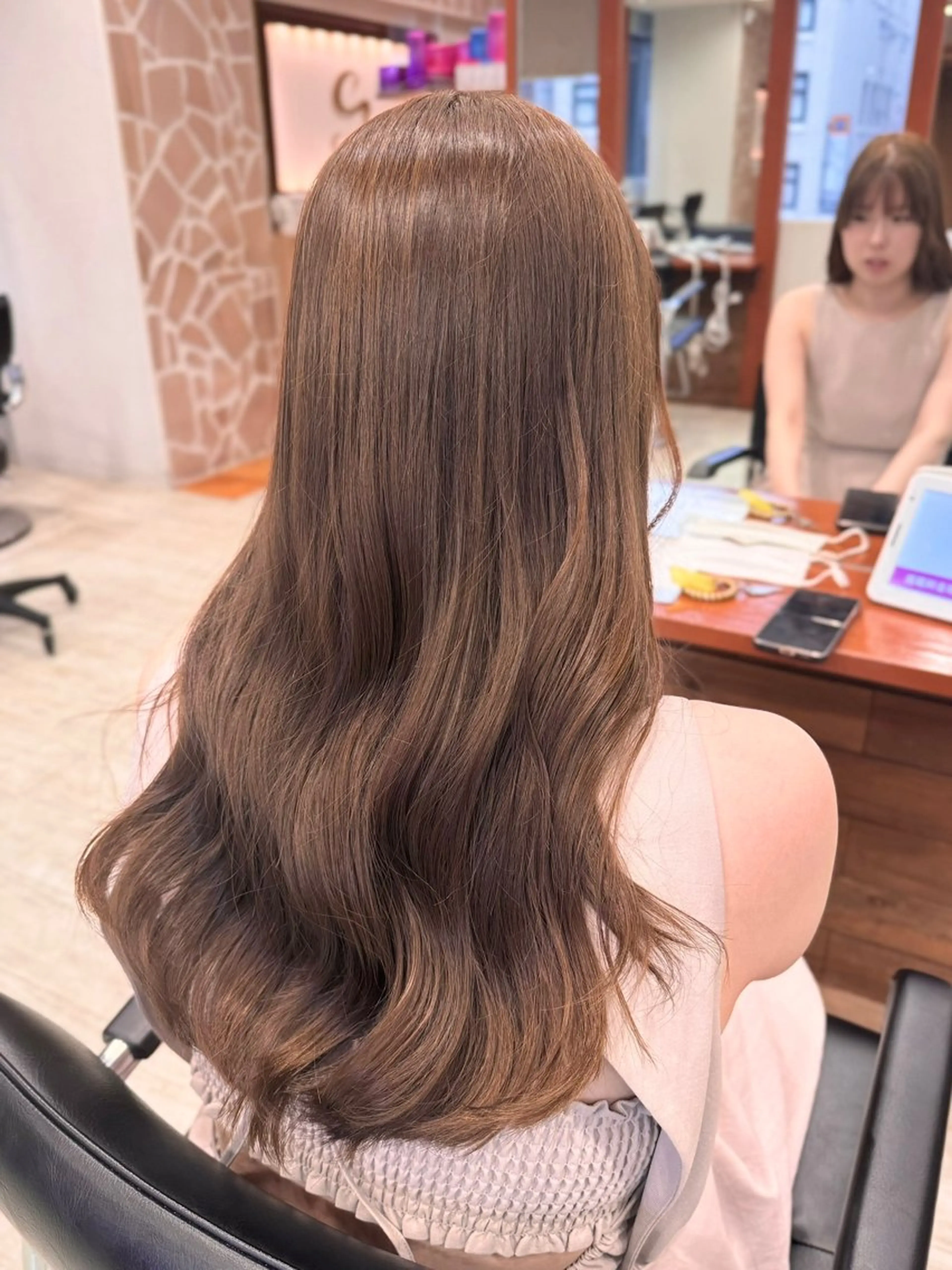 ロング ヘアカラー AYANO💎💎 CIEL なんば店のヘアスタイル
