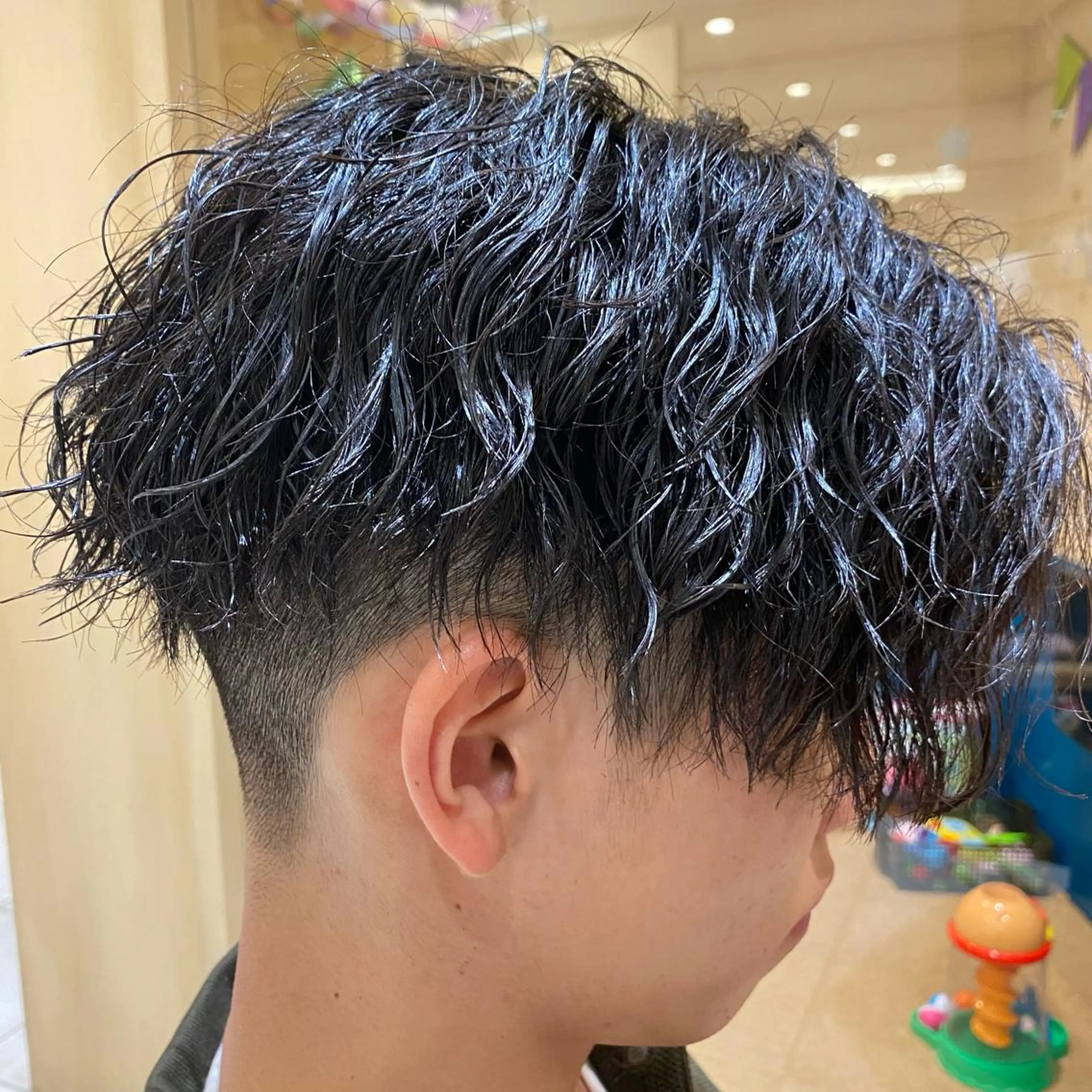 パーマ メンズ カット パーマ Seaツイスト/ ユウガのヘアスタイル