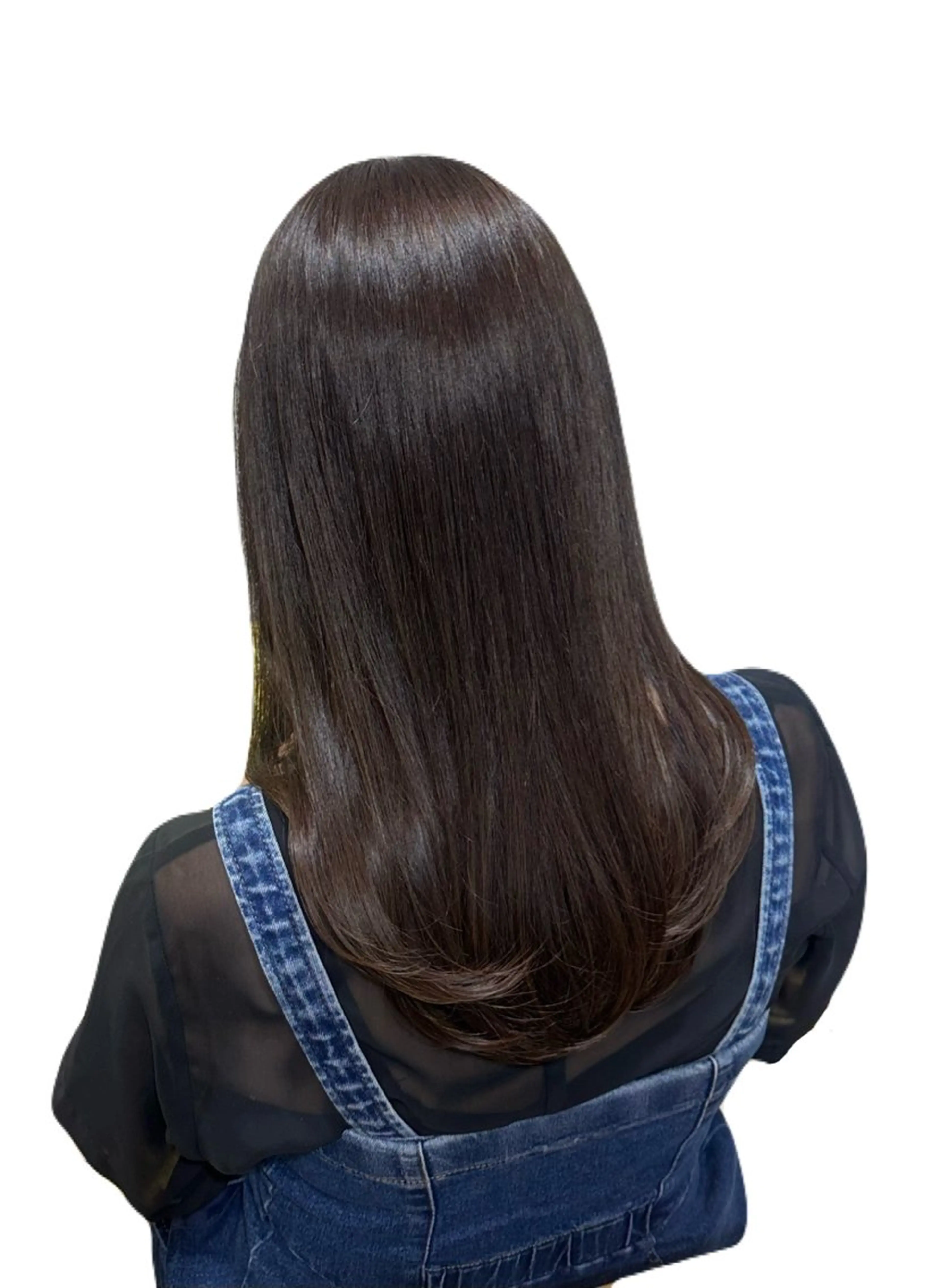 ロング カラー honoka/レイヤ ー/艶感カラー/韓国のヘアスタイル