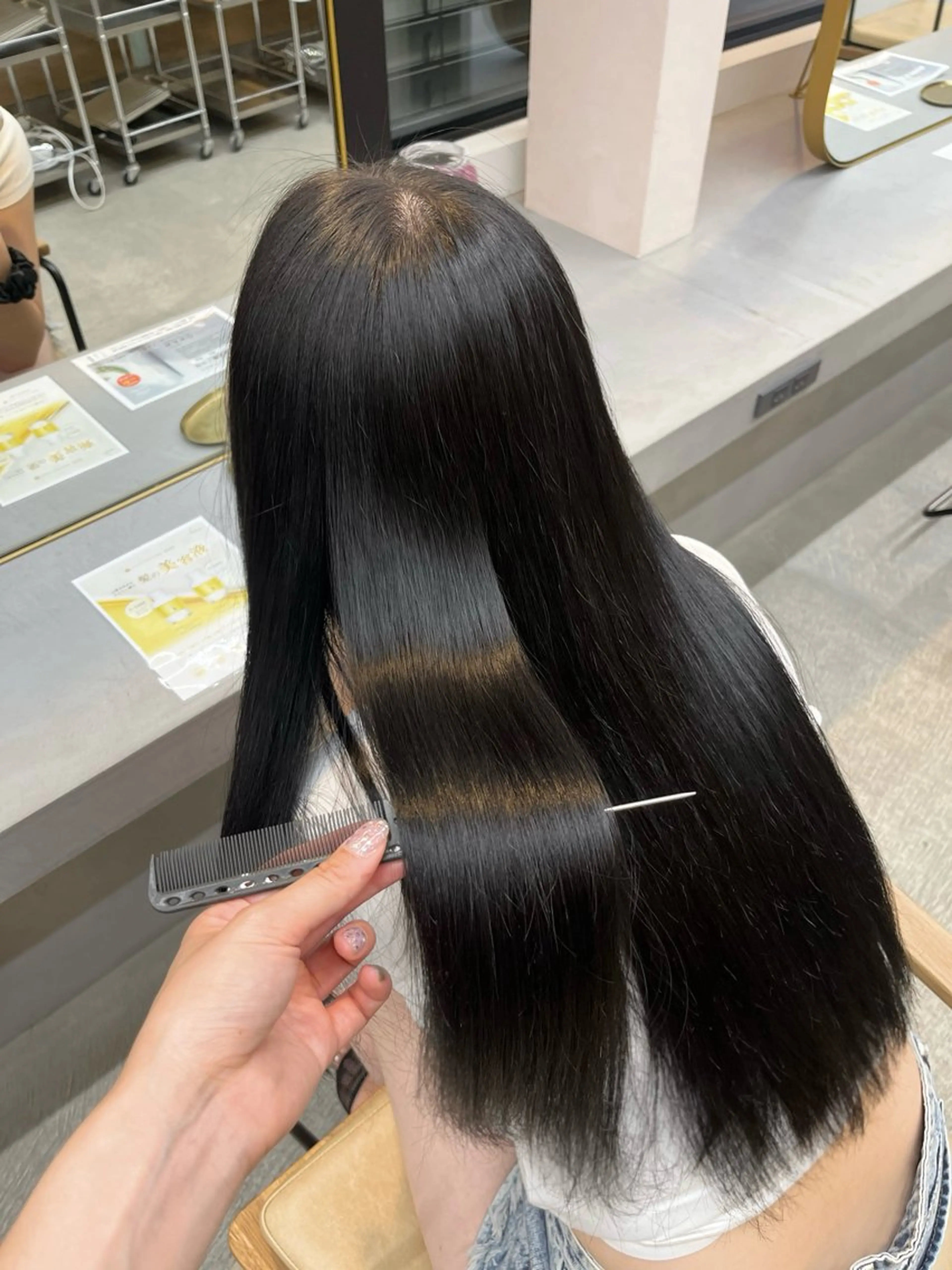 ロング 🐰艶カラー🪙 美髪矯正/AYUNAのヘアスタイル