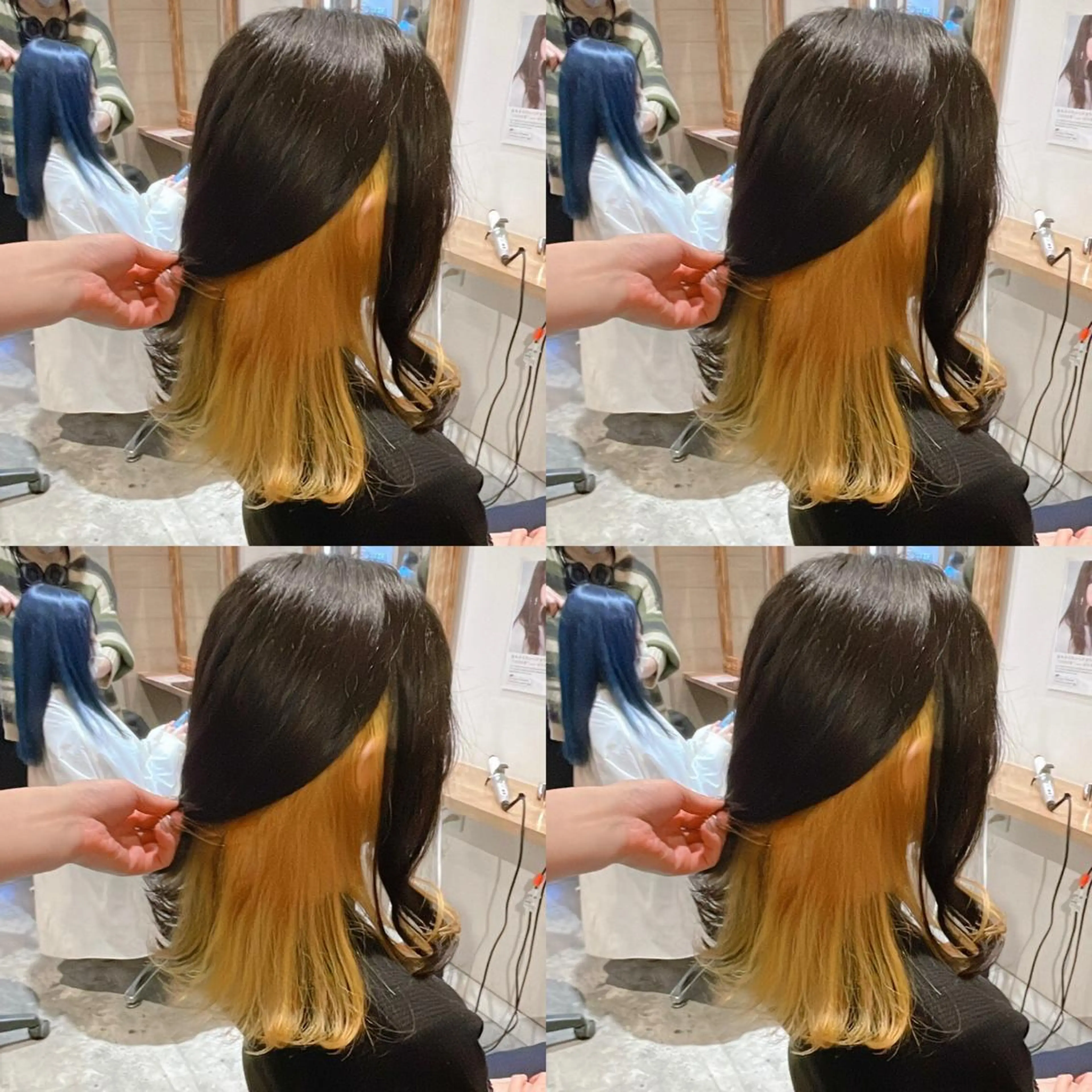 ミディアム カラー Minami. 🩵 再現性特化ヘアのヘアスタイル