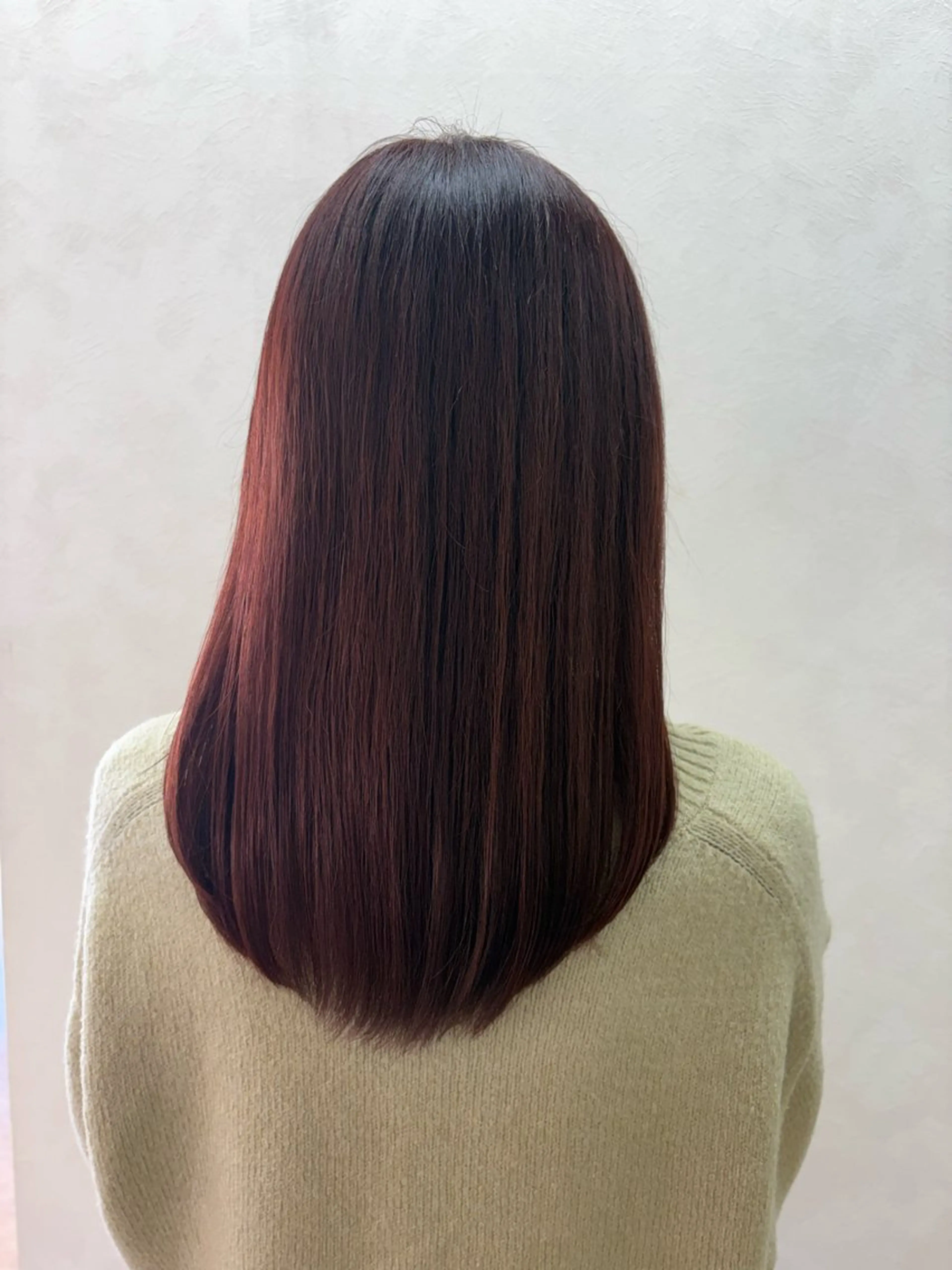 【新規限定✨】カット＋フルカラー＋ミルボン3stepトリートメント【ロング料金なし】の写真