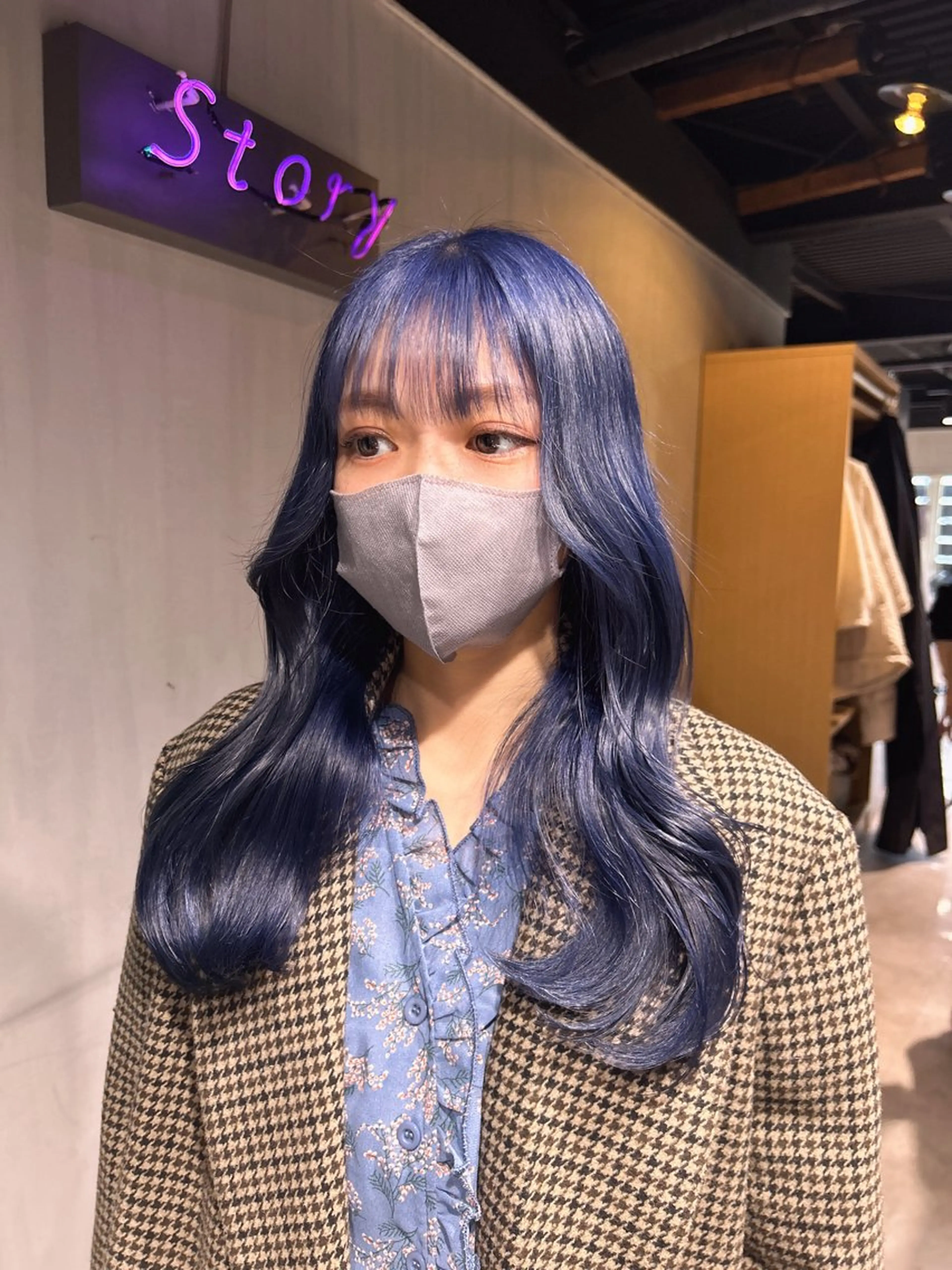 ロング 韓国風カラー 韓国風ヘア レイヤーカット ワンホンレイヤー MEI🎀垢抜けカラ ー🎀韓国styleのヘアスタイル