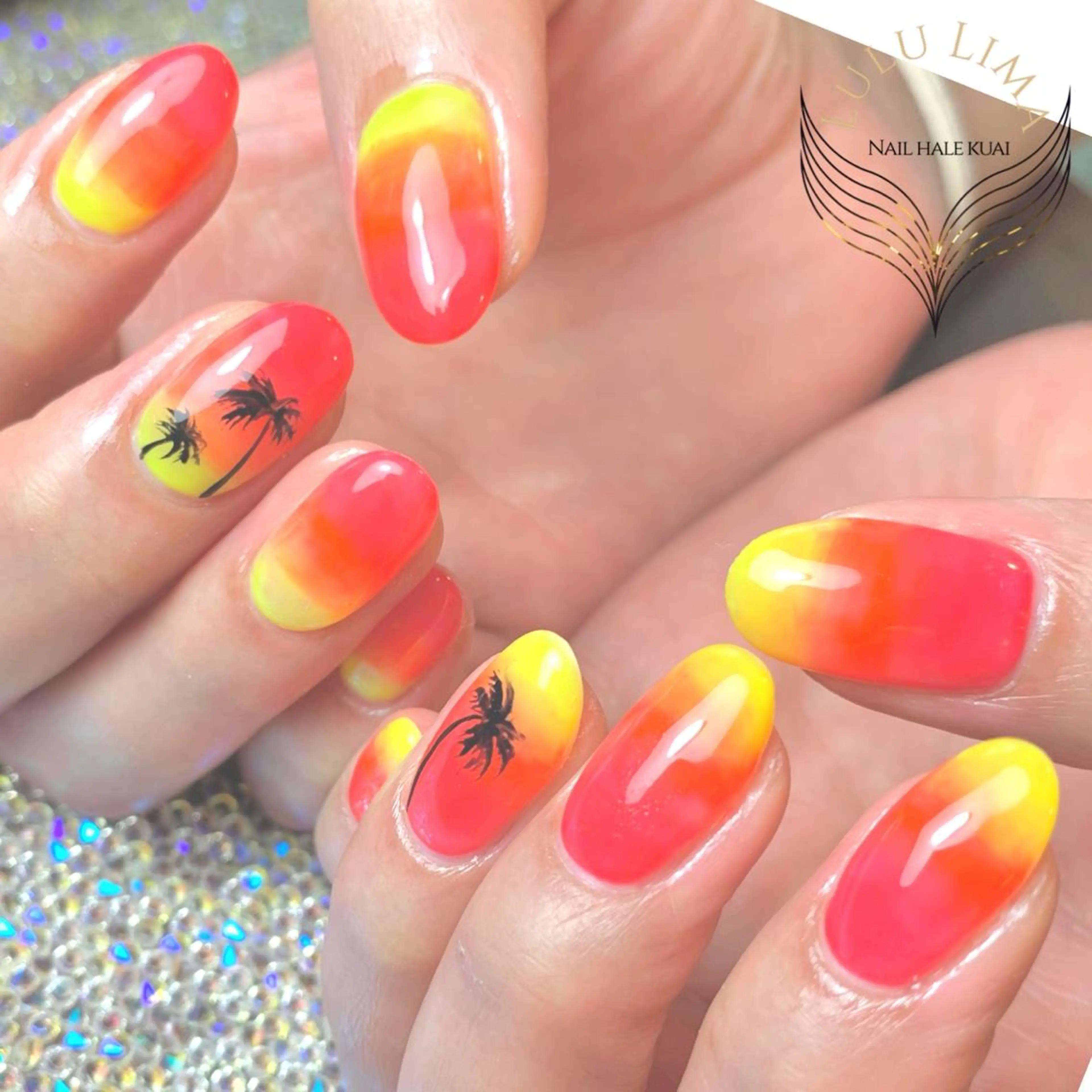 ネイル アートネイル ハンドネイル フットネイル ハンドケア LULU LIMAのネイルデザイン