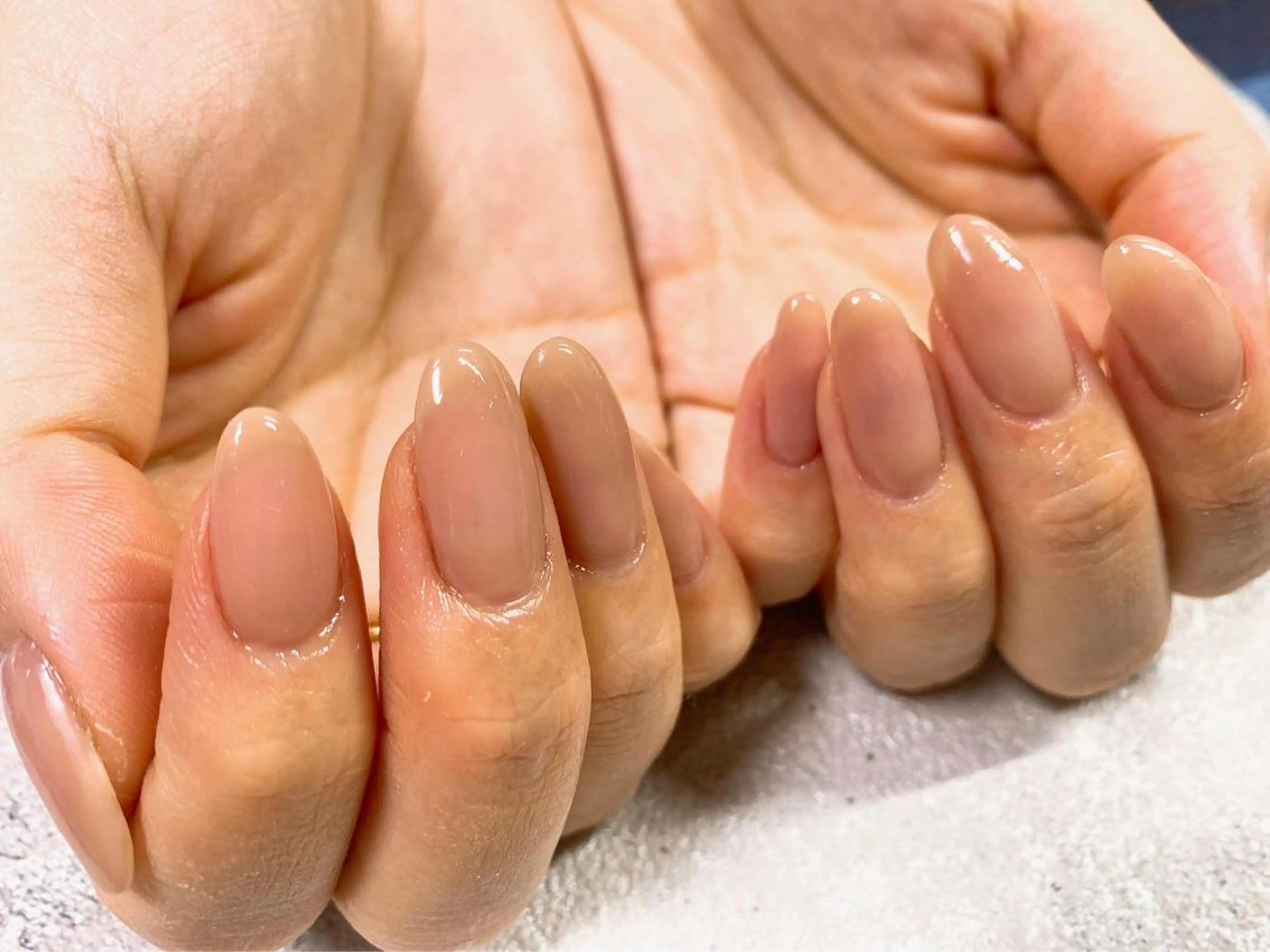 ネイル オーロラネイル クリアネイル フラワーネイル フットネイル フレンチネイル ハンドネイル mogunail &blowのネイルデザイン