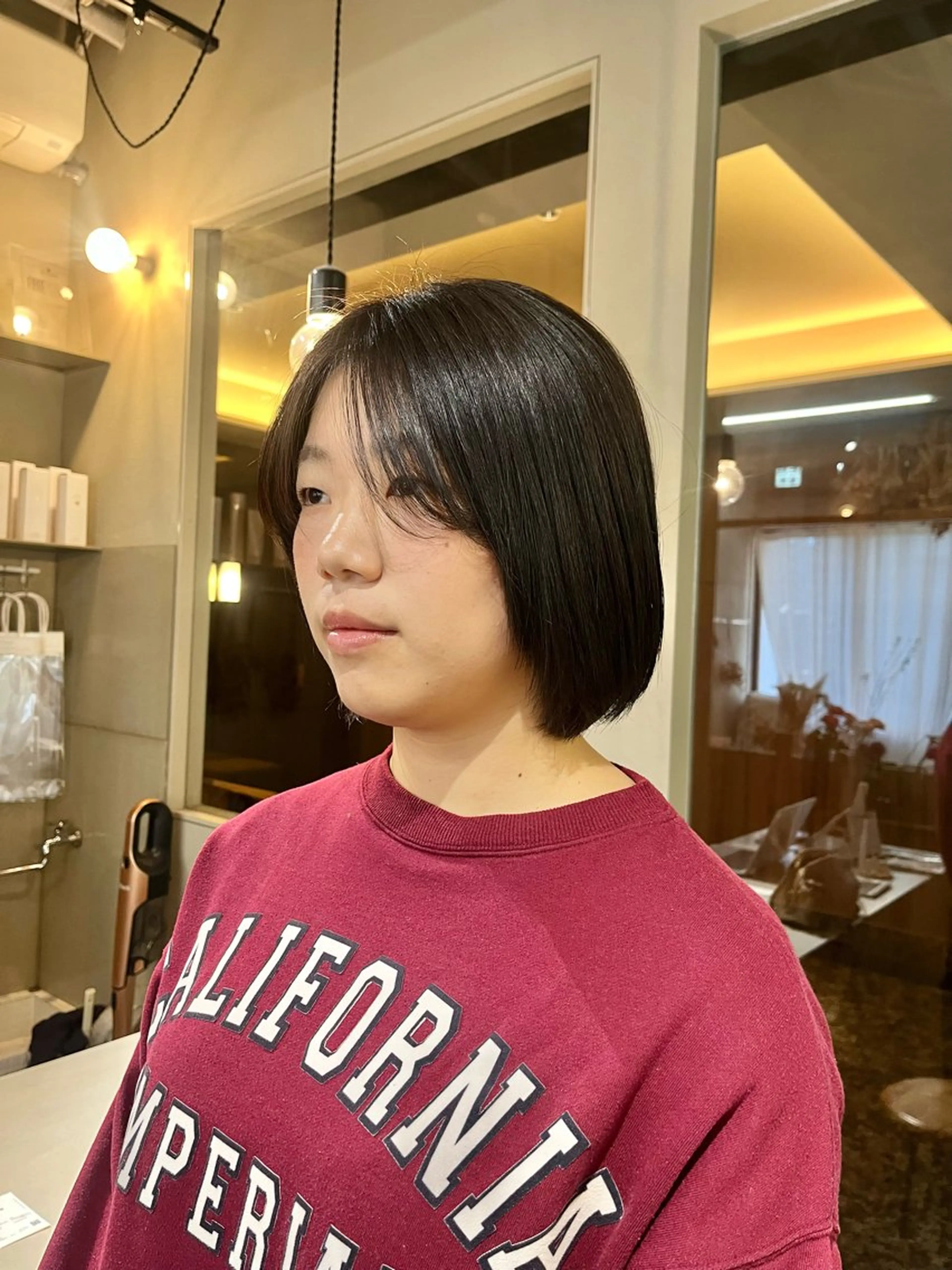 ショート カラー ヘアカラー トリートメント 🌼花屋併設🌼 木下奈々望のヘアスタイル