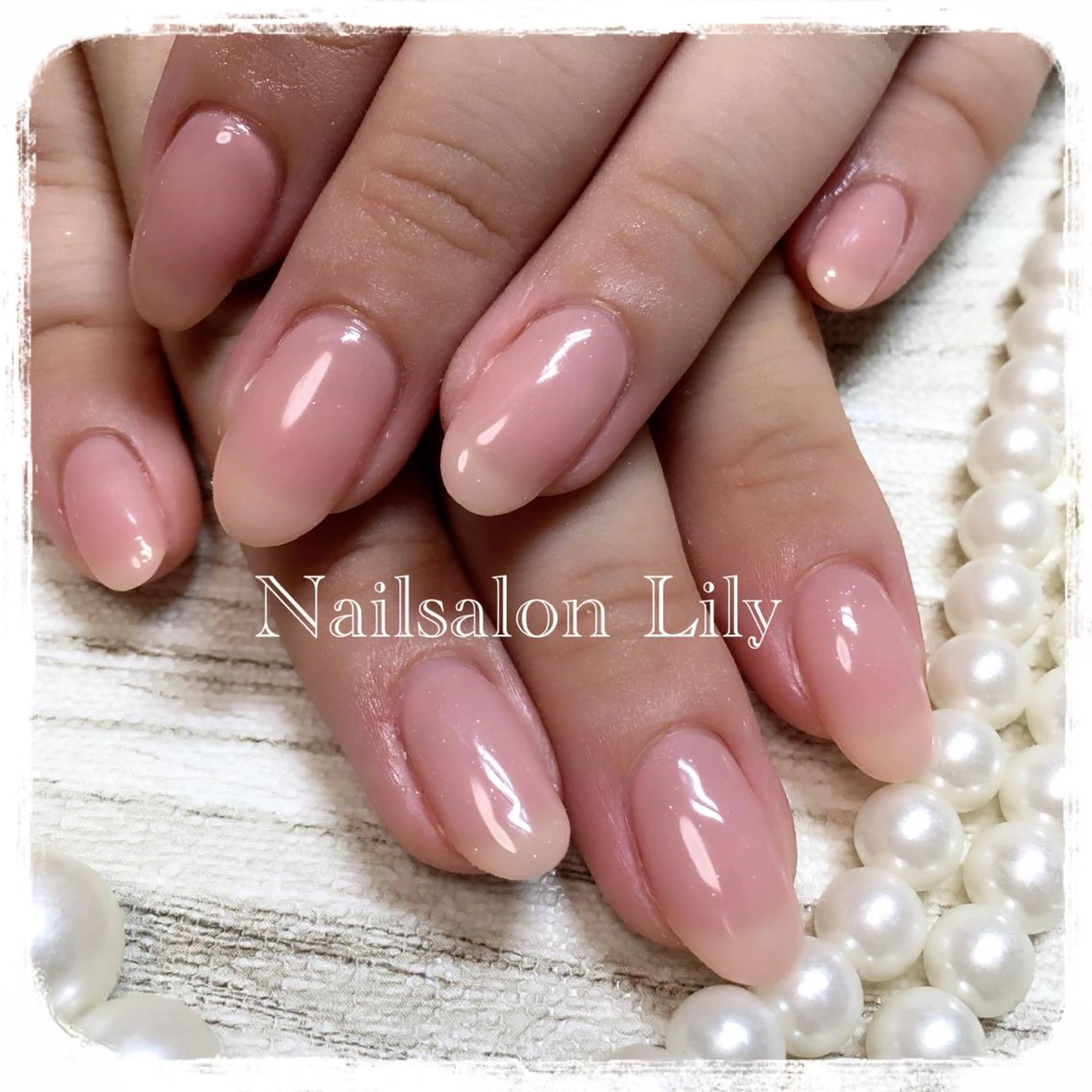 ネイル ワンカラーネイル Lily*nail 🌻Mii🌻のネイルデザイン