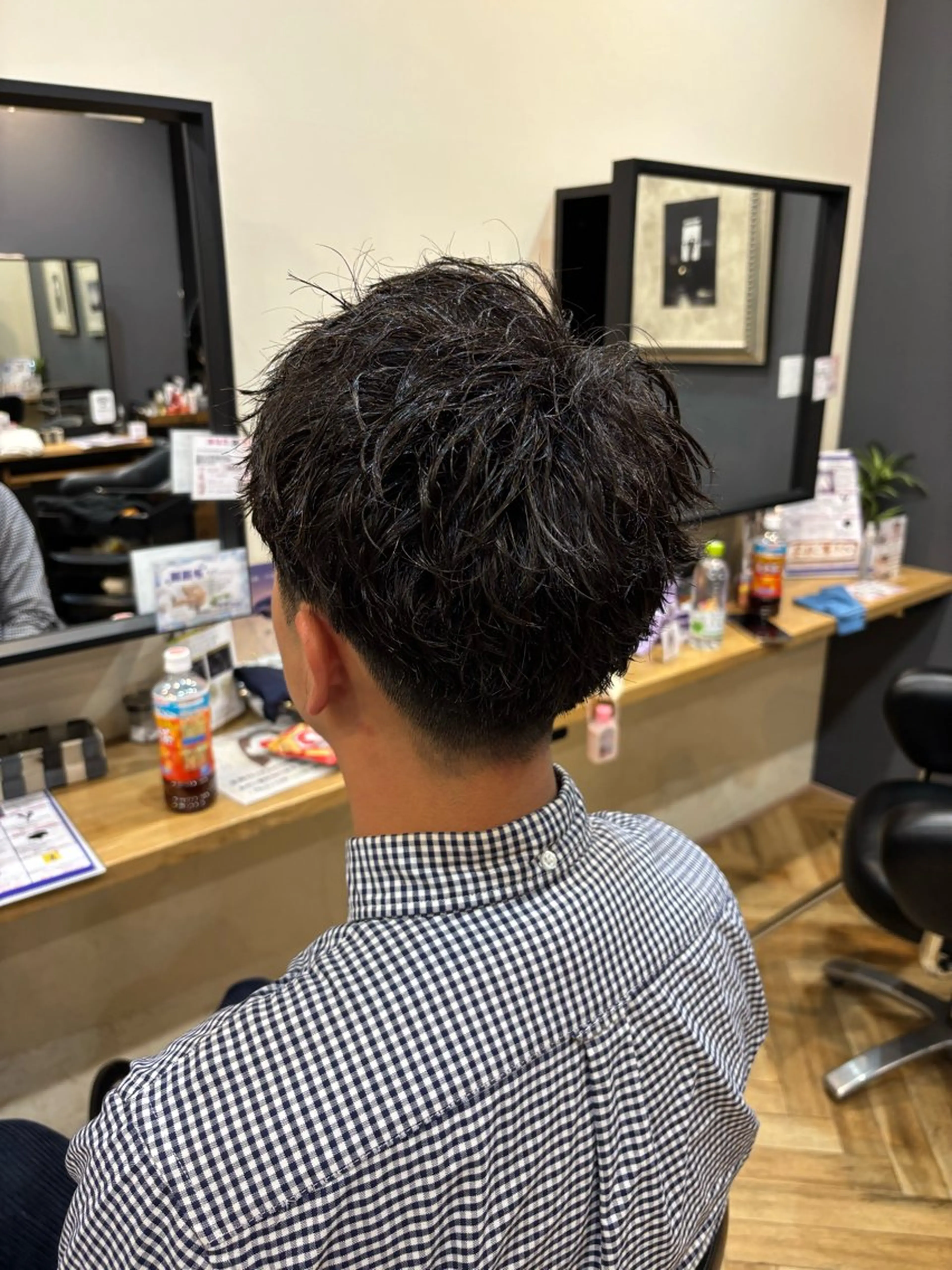 ヘアアレンジ メンズ メンズカット/パーマ 手塚真宙のヘアスタイル