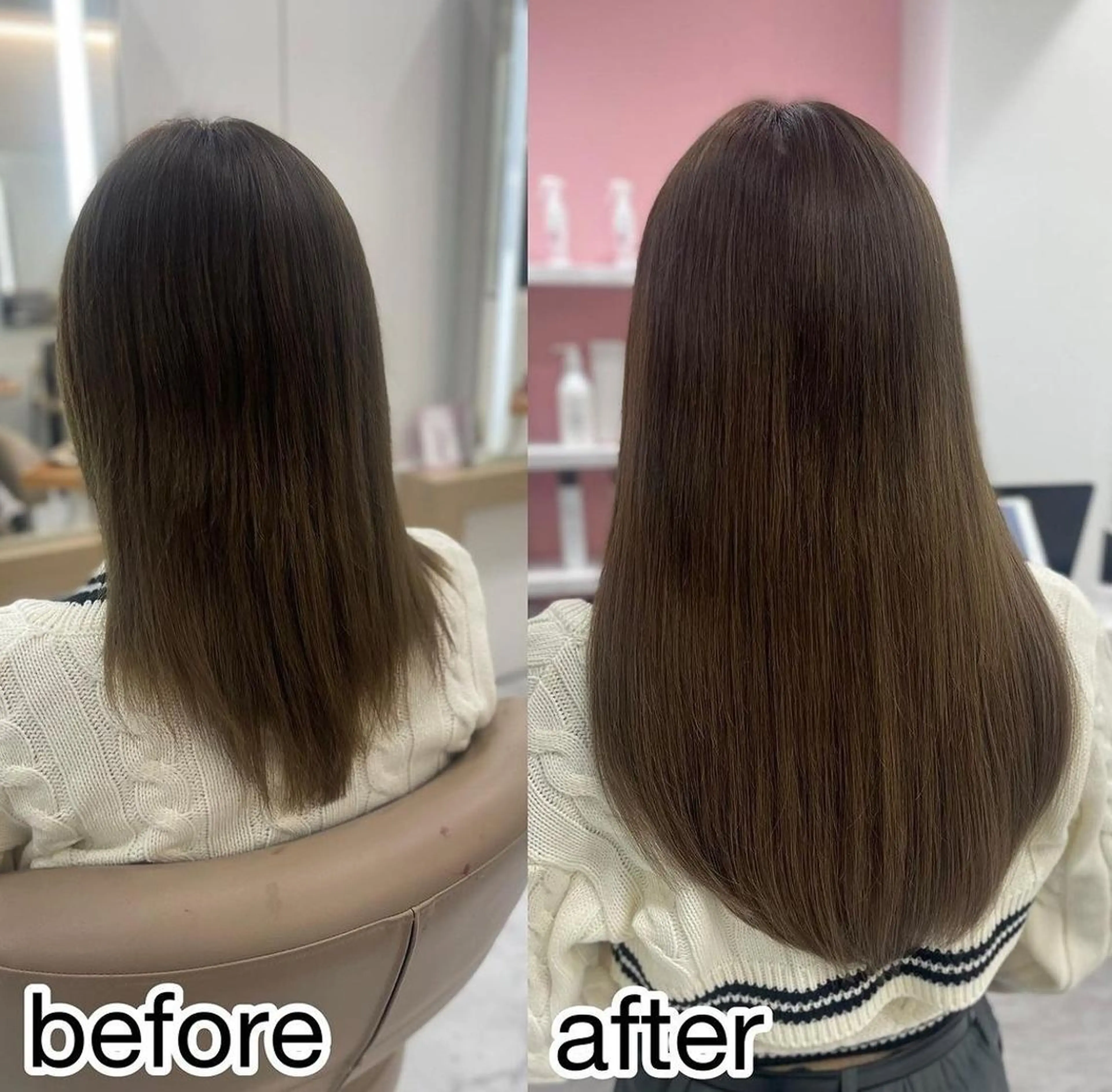 カラー ロング 桃屋 桃屋のヘアスタイル