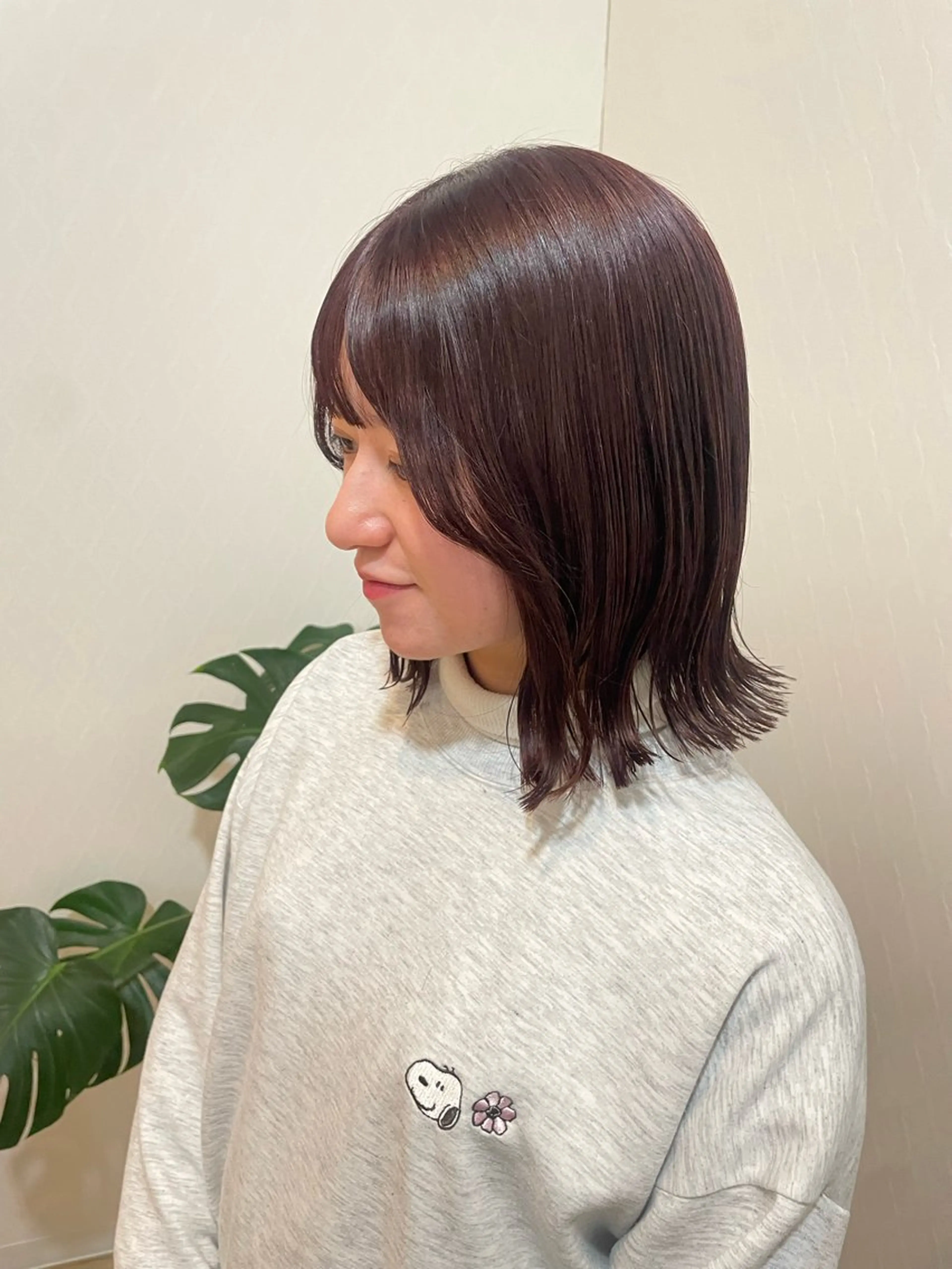 ショート カラー カット ヘアカラー ANCHORウェリナ NOZOMIのヘアスタイル
