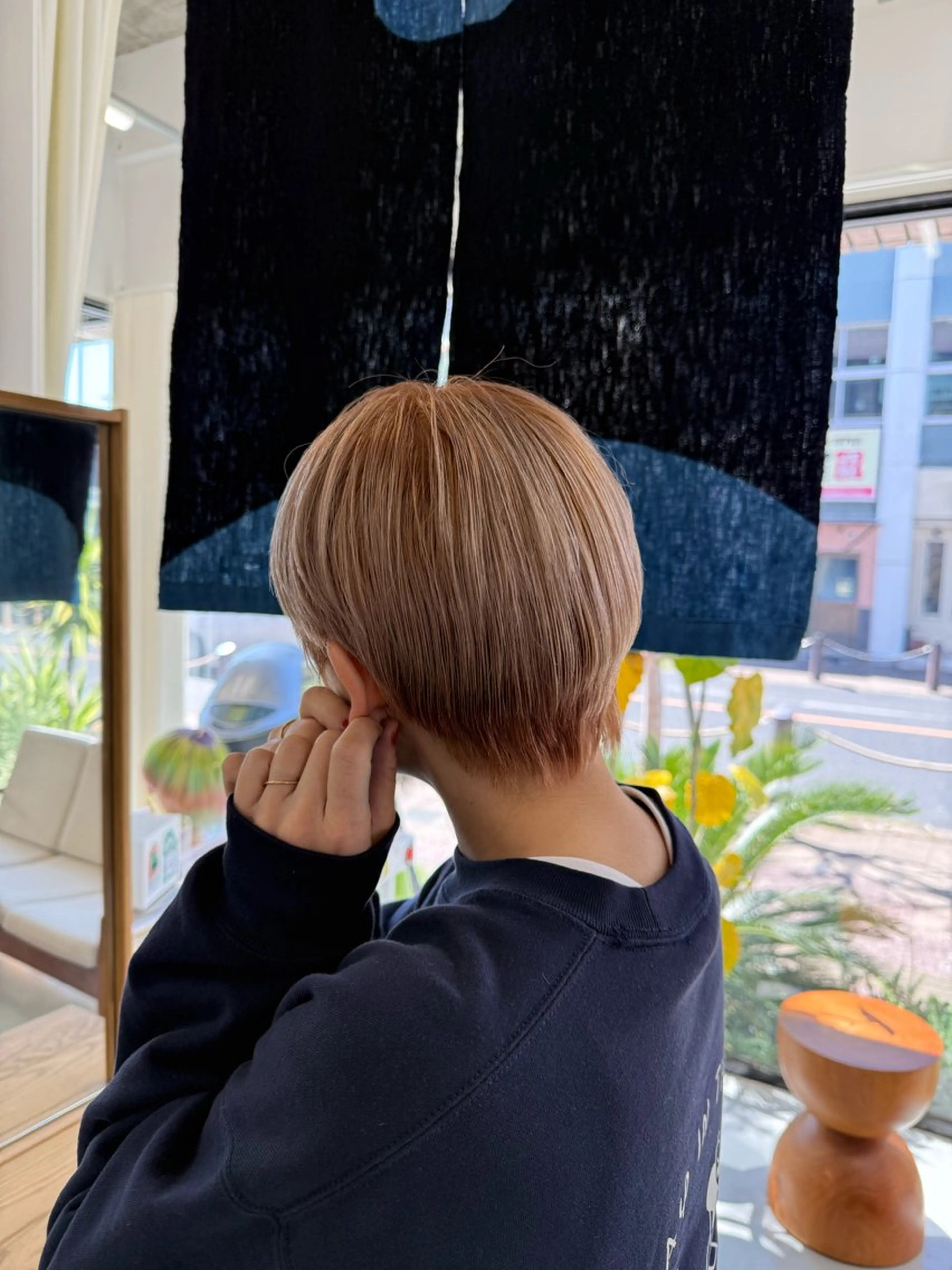 ショート カラー ベリーショート ハイトーンカラー ショートヘア PORT HAIR ✂️北本 万実のヘアスタイル