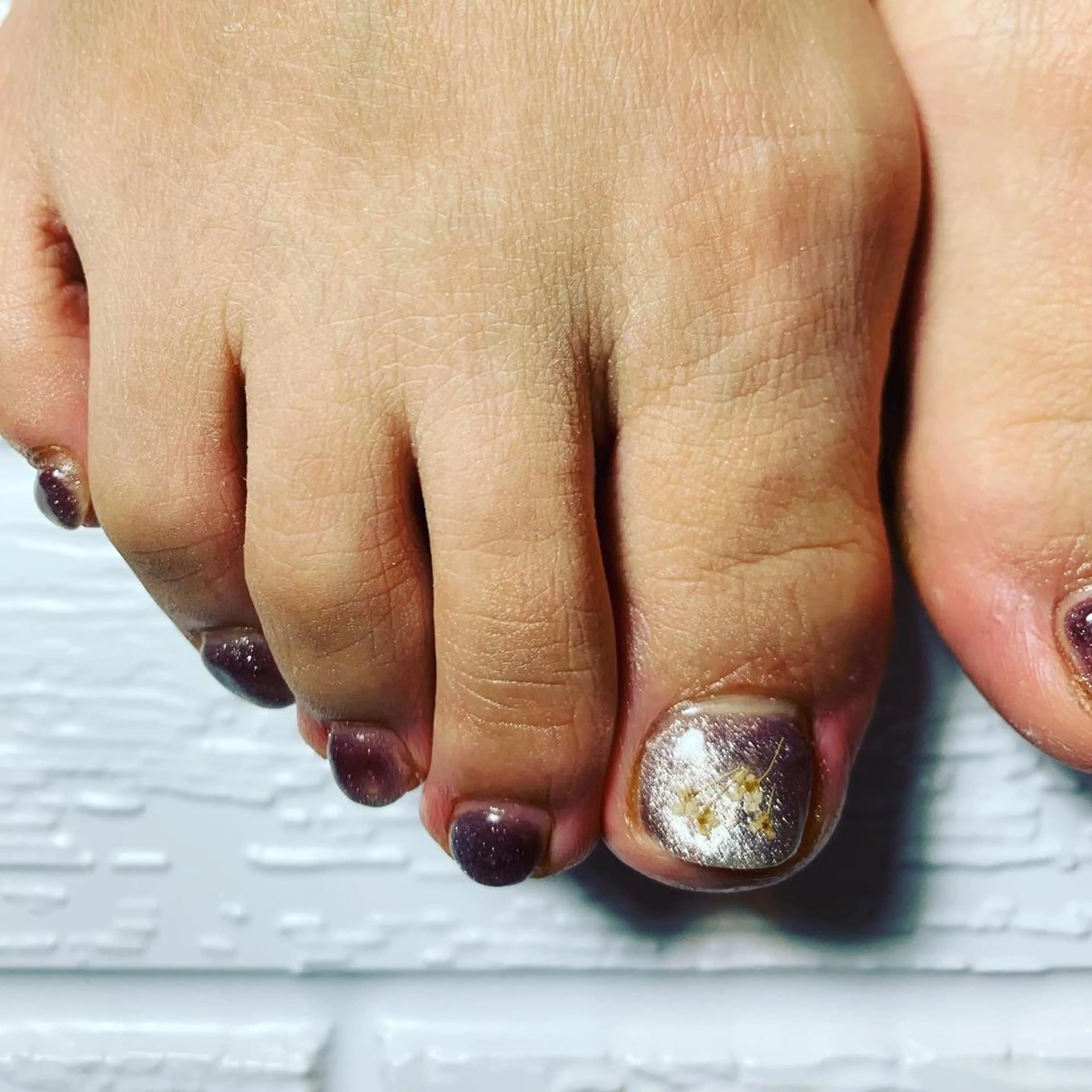 ネイル ワンカラーネイル フットネイル espoir エスポワールのエステ・リラクイメージ