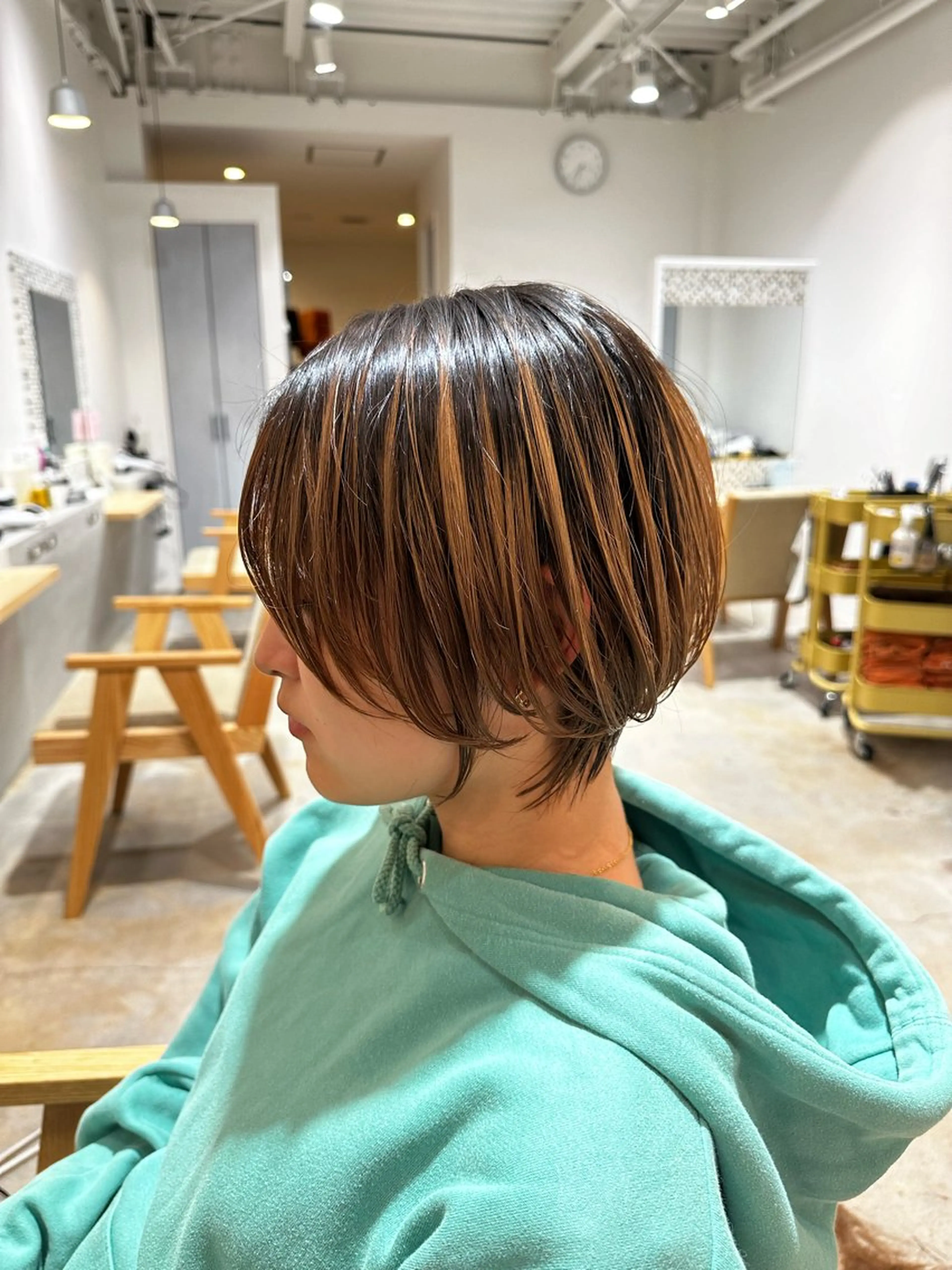 ショート 髪質改善・ クロスパーマ◎倉澤のヘアスタイル