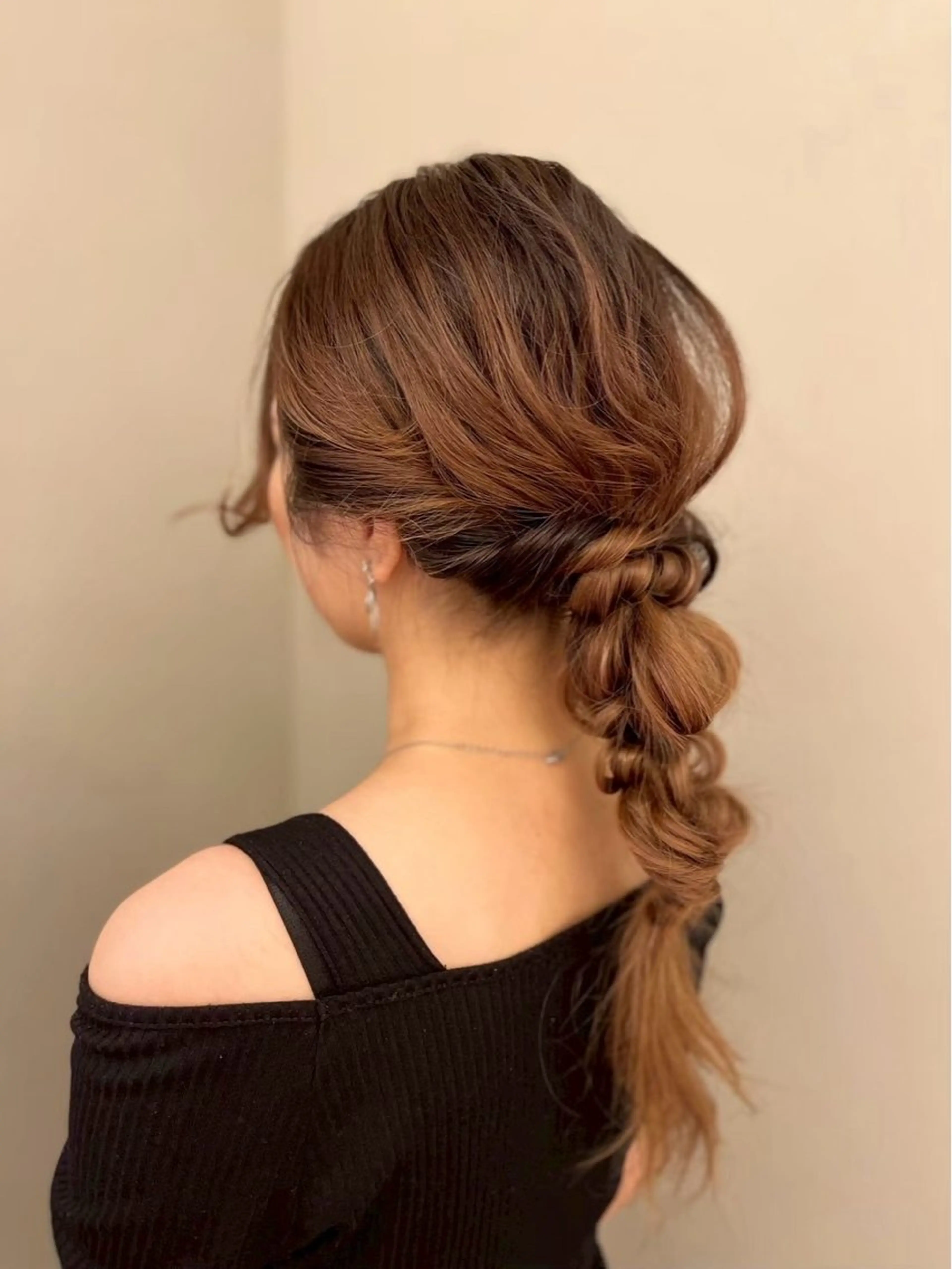 ロング ヘアアレンジ 結婚式・ブライダル ロング ヘアセット 林田ひより プロヘアテックのヘアスタイル