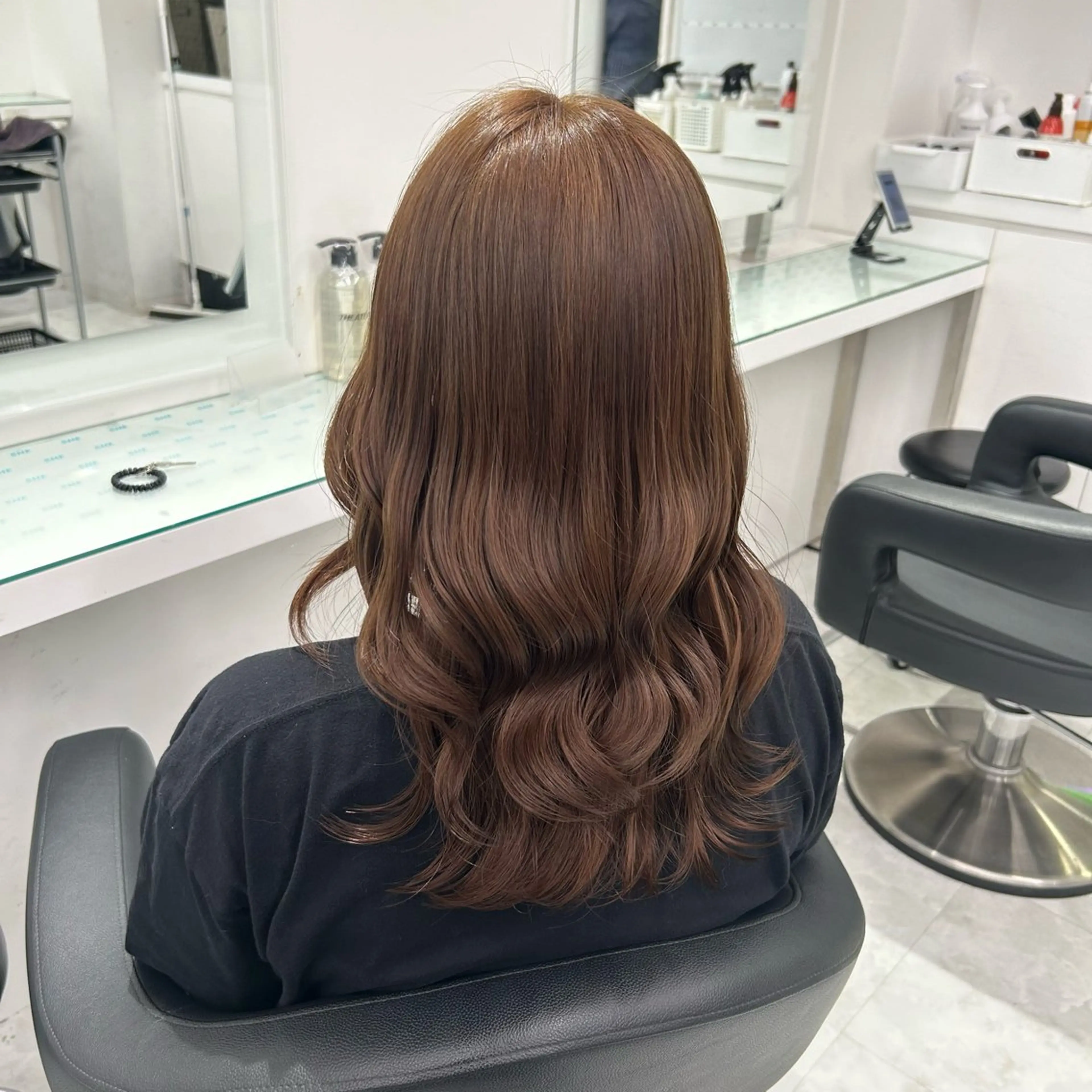 セミロング 🤍大人っぽ韓国暗髪 🤍Asuka🤍のヘアスタイル