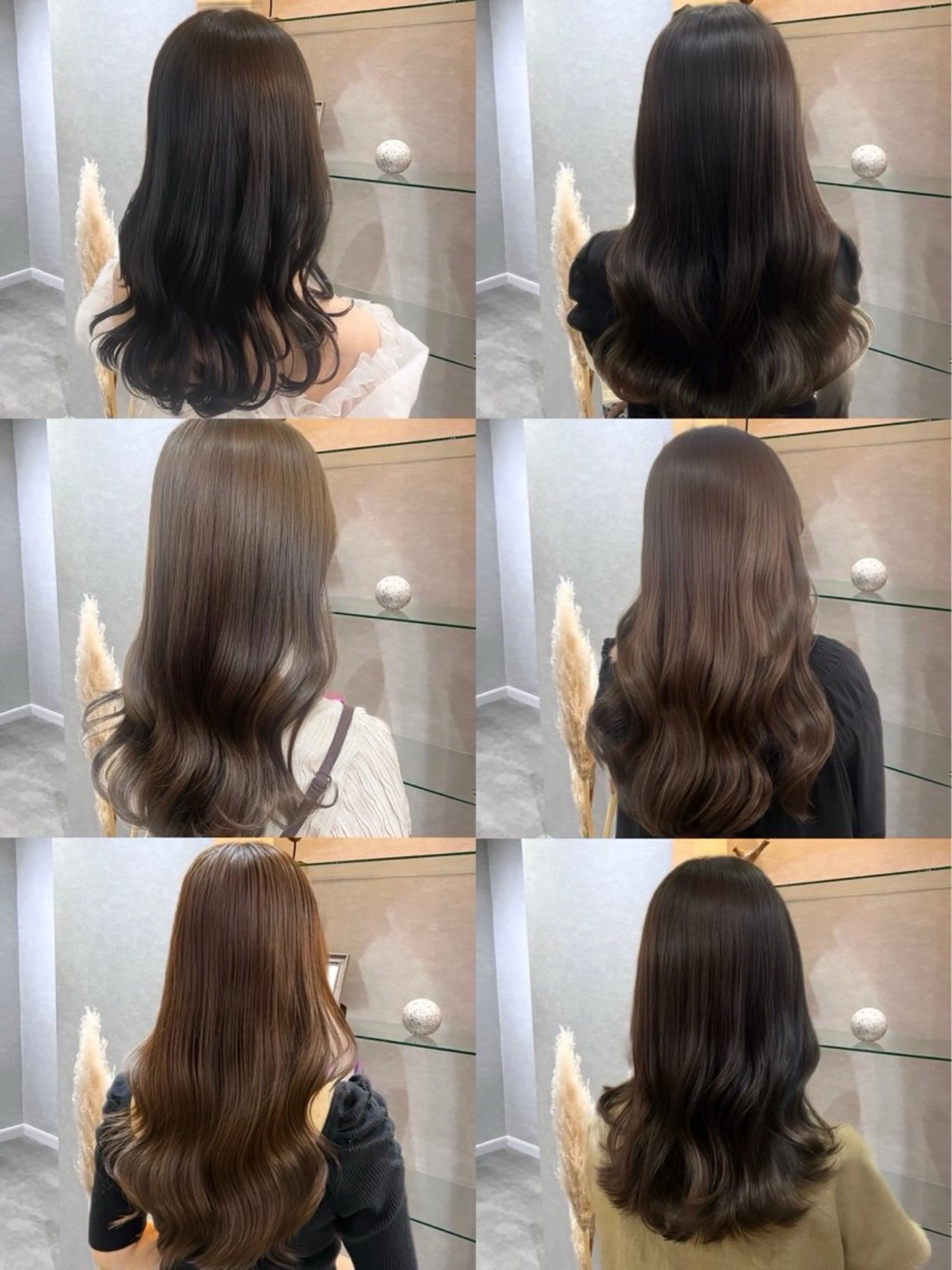 ロング カラー ヘアカラー color coutureのヘアスタイル