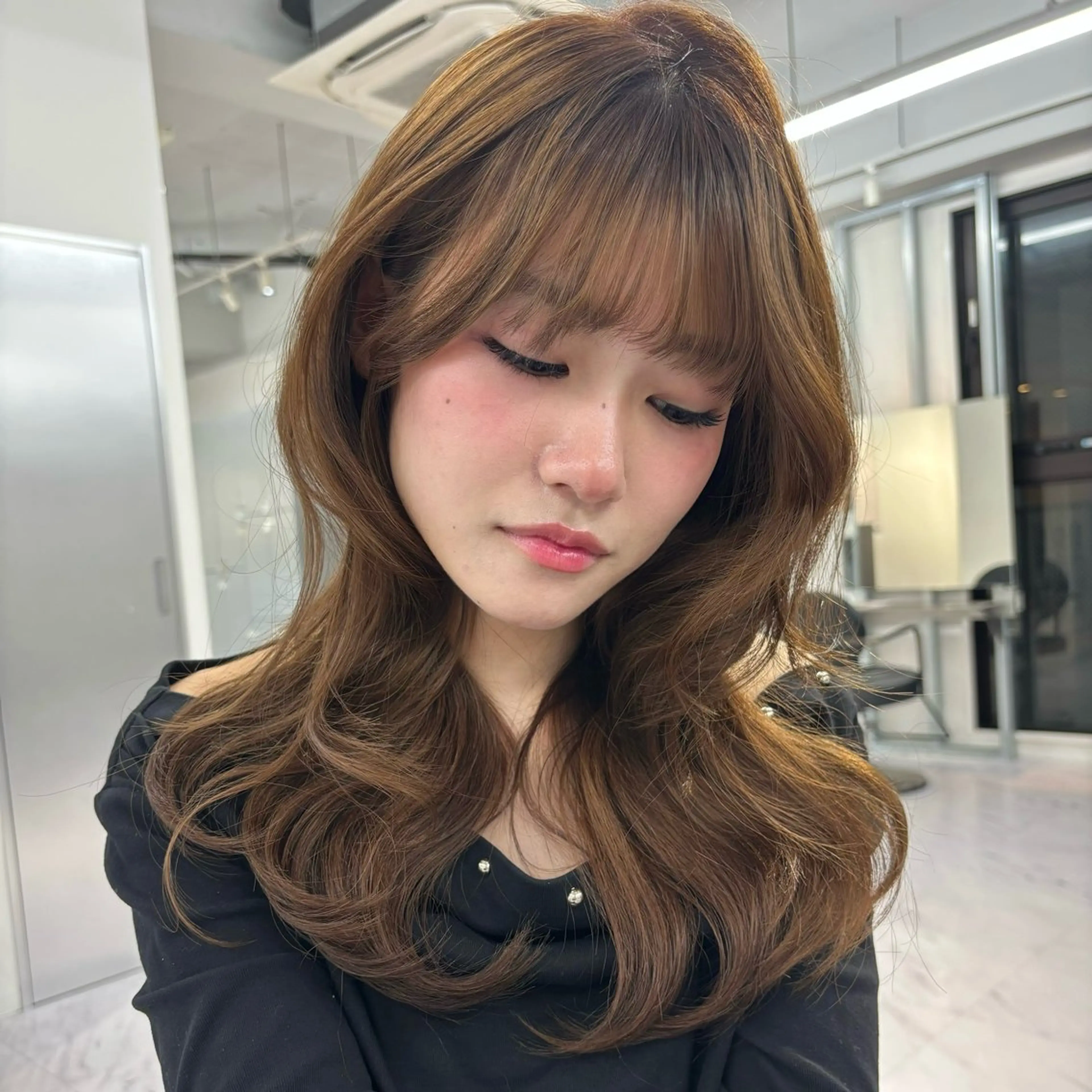セミロング vivie Madokaのヘアスタイル