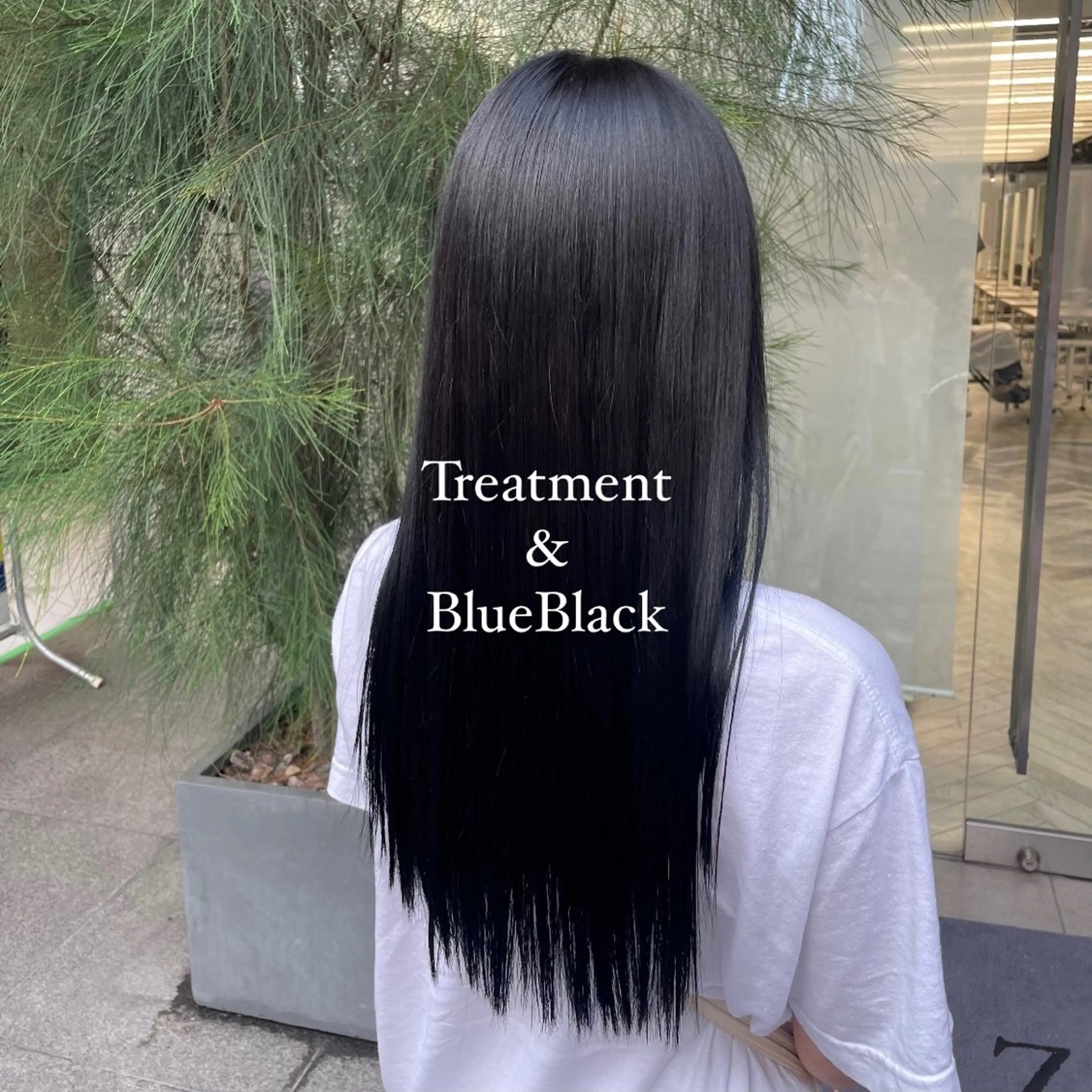 ロング カラー ヘアカラー トリートメント sawaka🪽うる 艶カラー/レイヤーのヘアスタイル