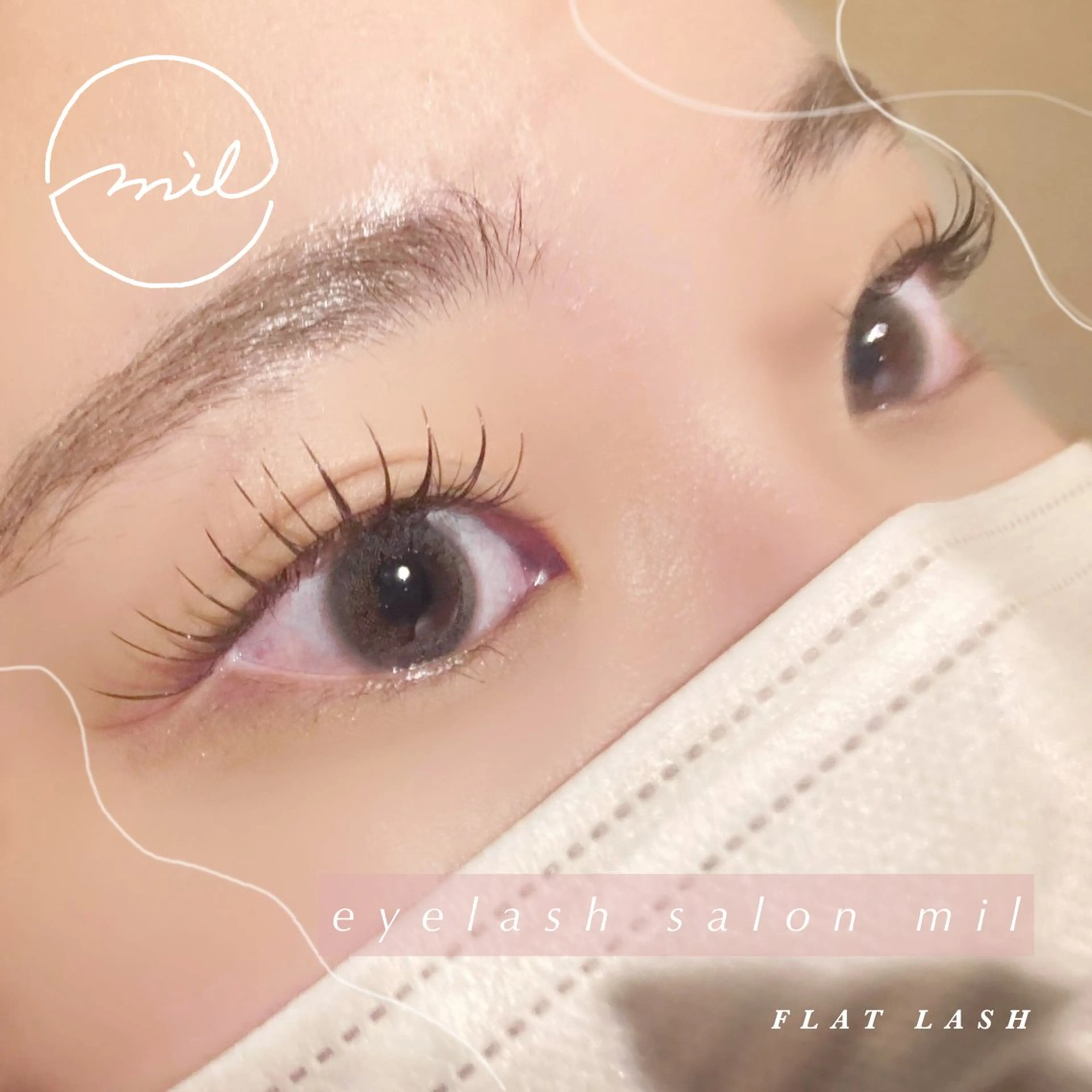 マツエク・マツパ マツエク mil❤︎ Kahoのマツエク・マツパデザイン