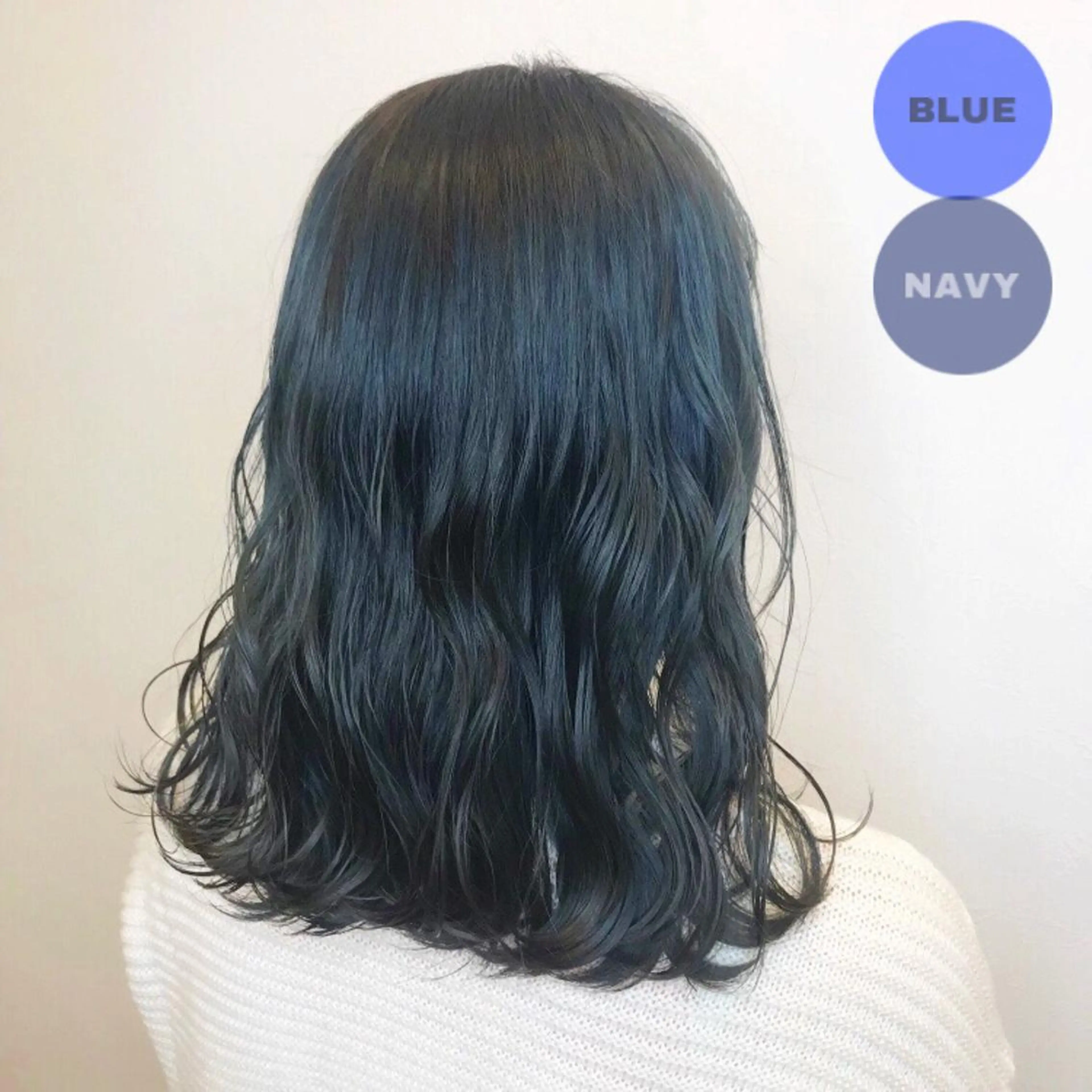 セミロング カラー 韓国|ミルクティ momoeのヘアスタイル
