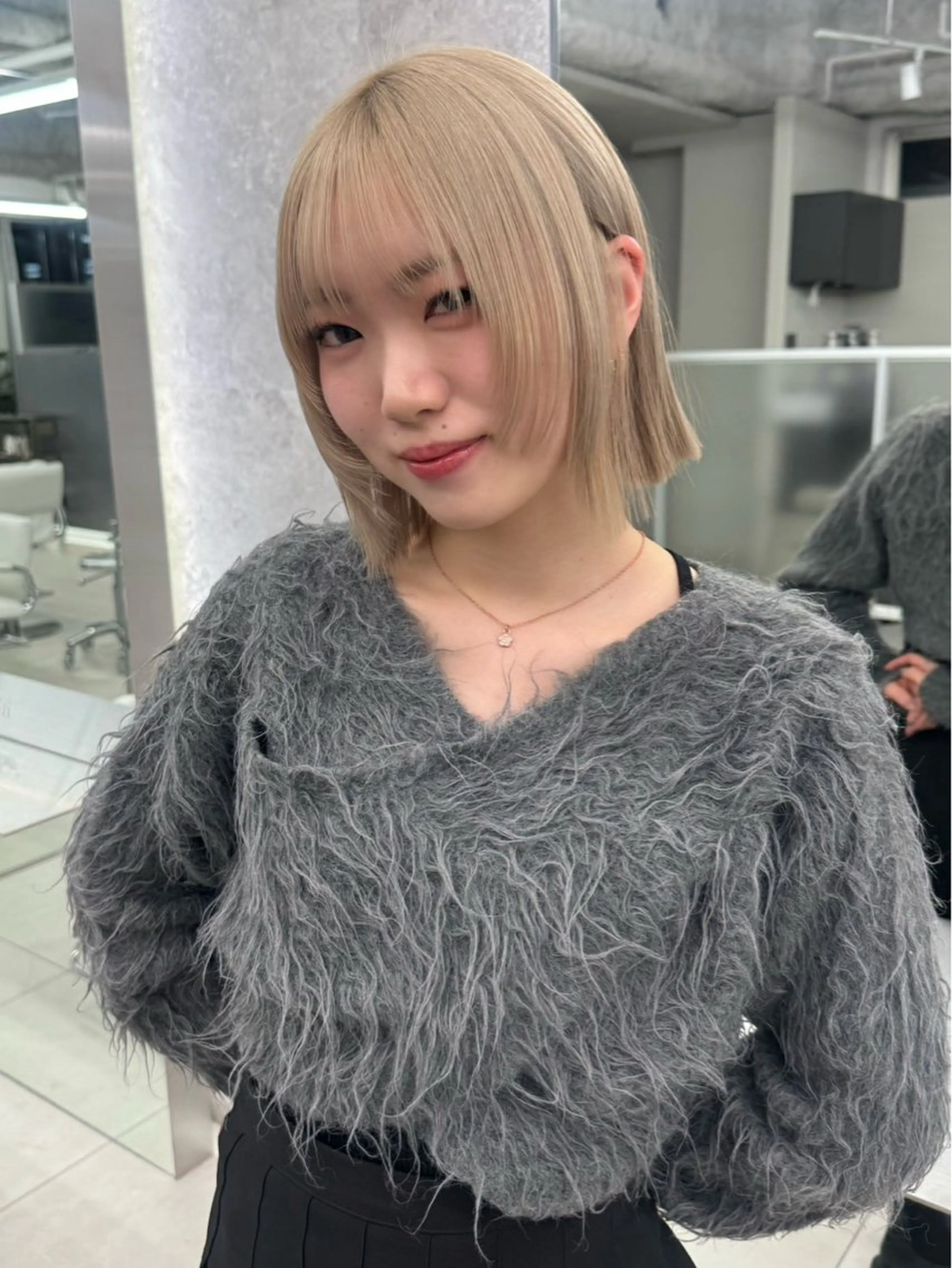 ショート カラー ヘアカラー ヘアセット 栄美容師/kiti /ボブ/ケントのヘアスタイル