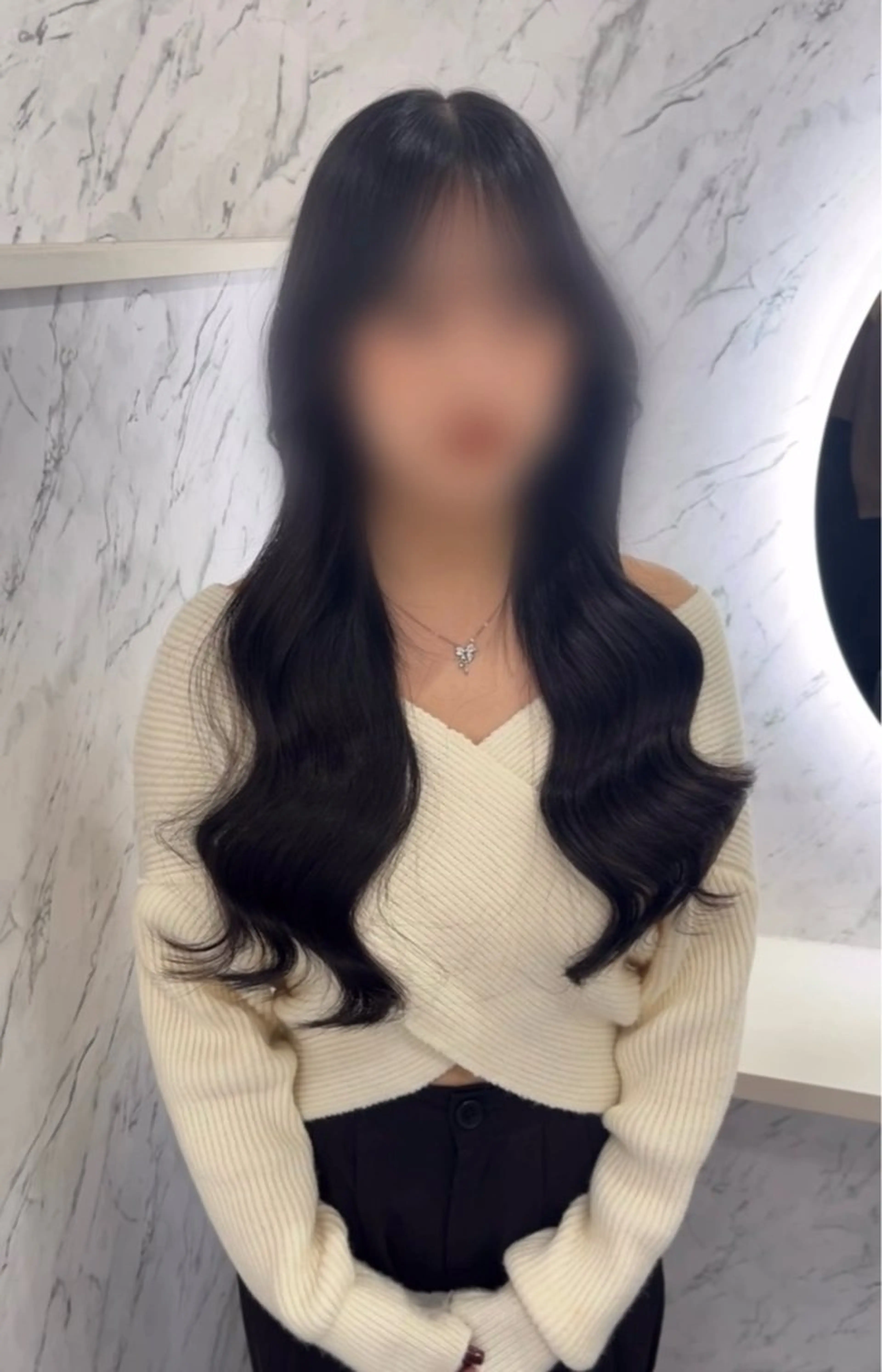 ロング エクステ ララモアナ naru.のヘアスタイル