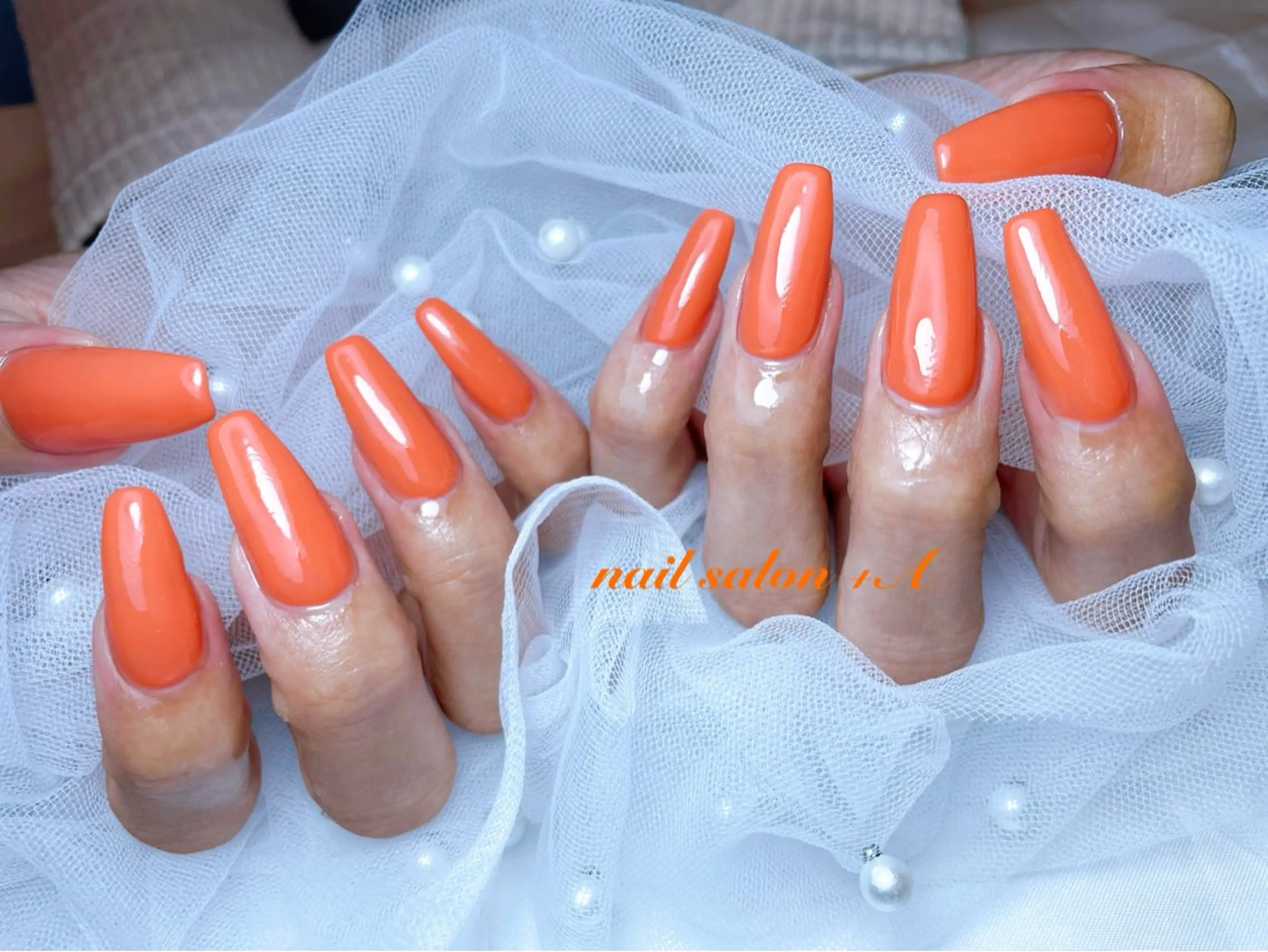 ロング Nail Salon +Aのネイルデザイン