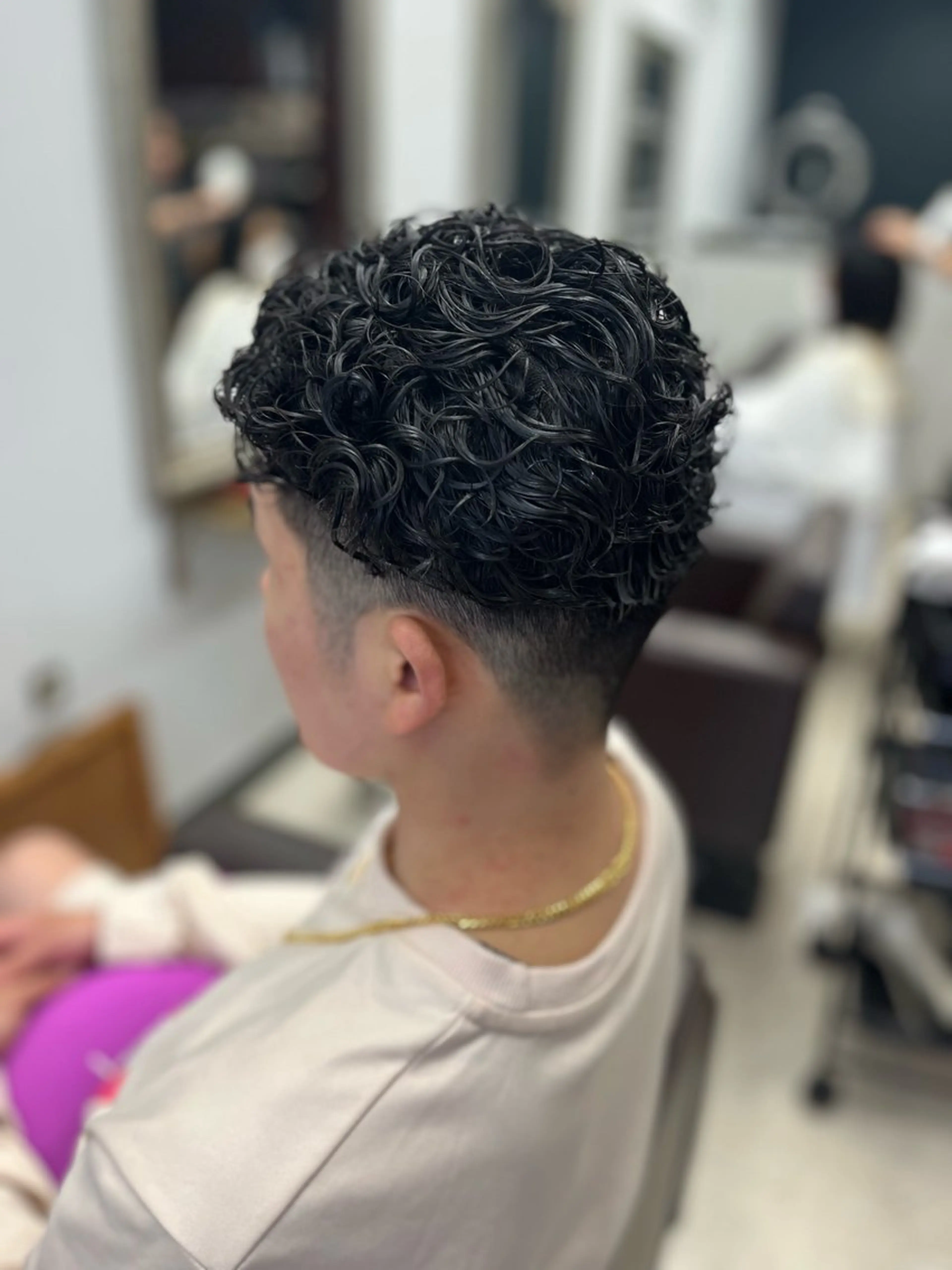 ショート パーマ メンズ カット パーマ Crescere所属・小島 凜のヘアスタイル