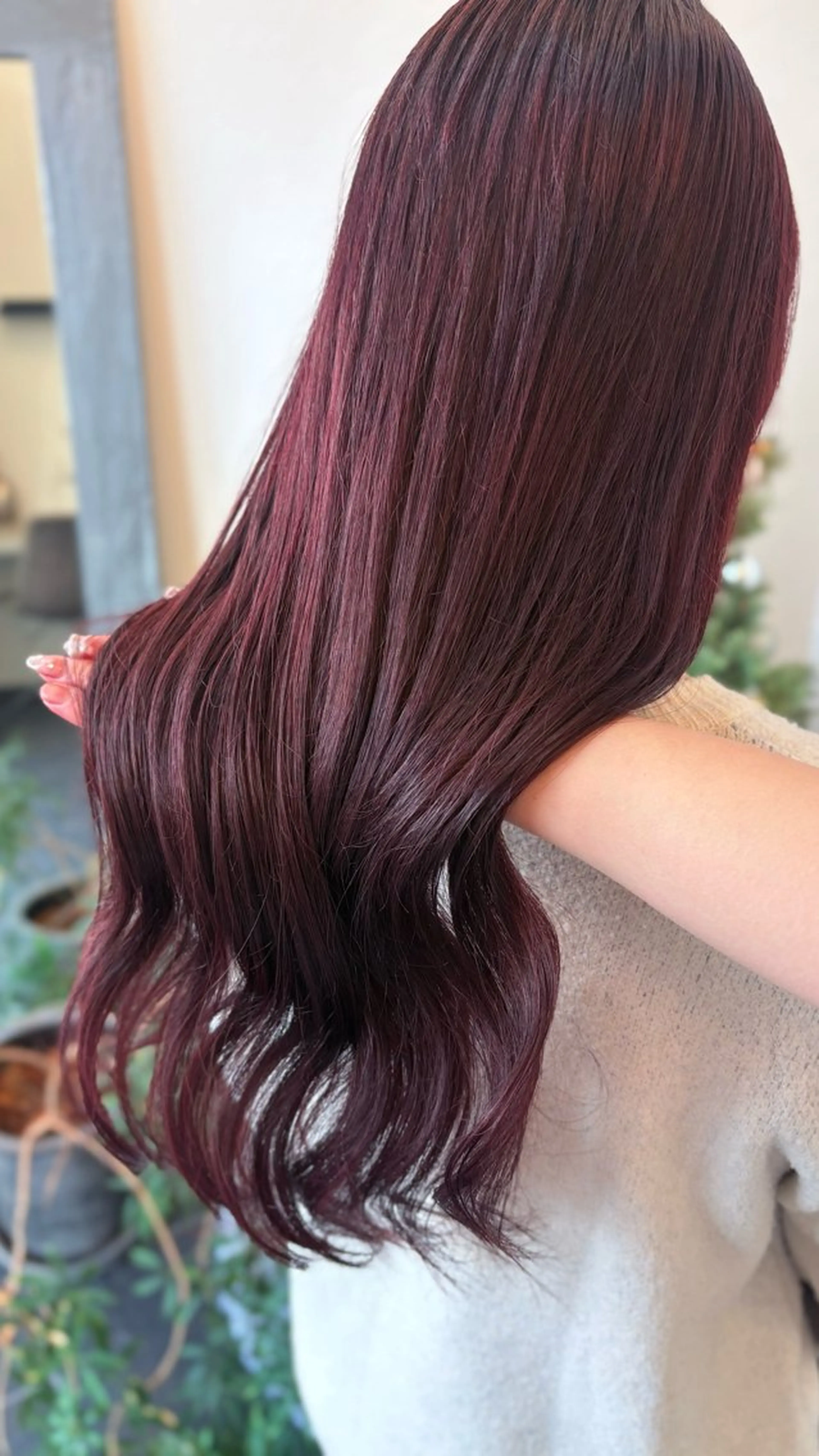 ロング カラー ヘアカラー トリートメント カットモデル✂️ ゆうかのヘアスタイル