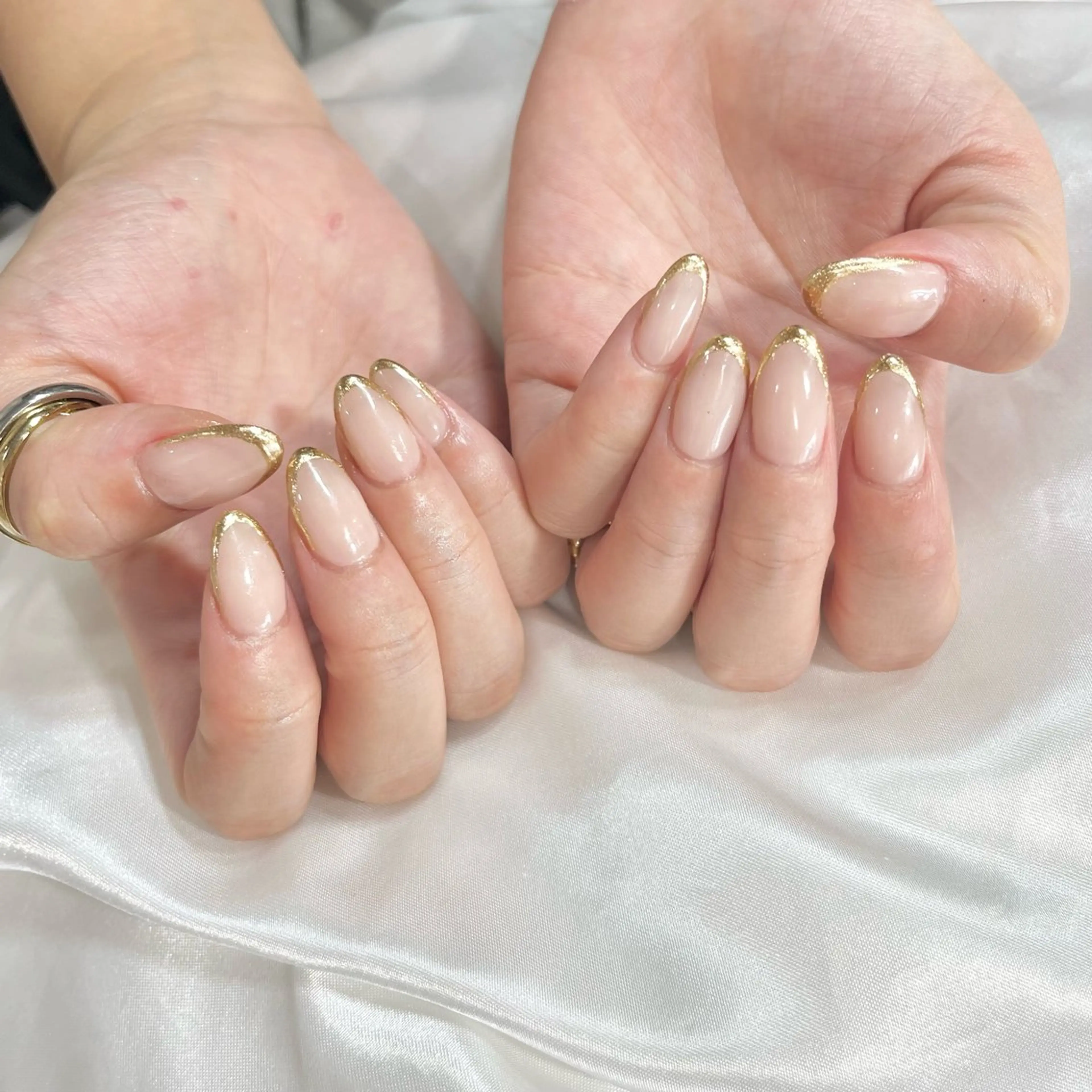 ネイル フレンチネイル ミラーネイル ハンドネイル フットネイル nailsister ただのネイルデザイン