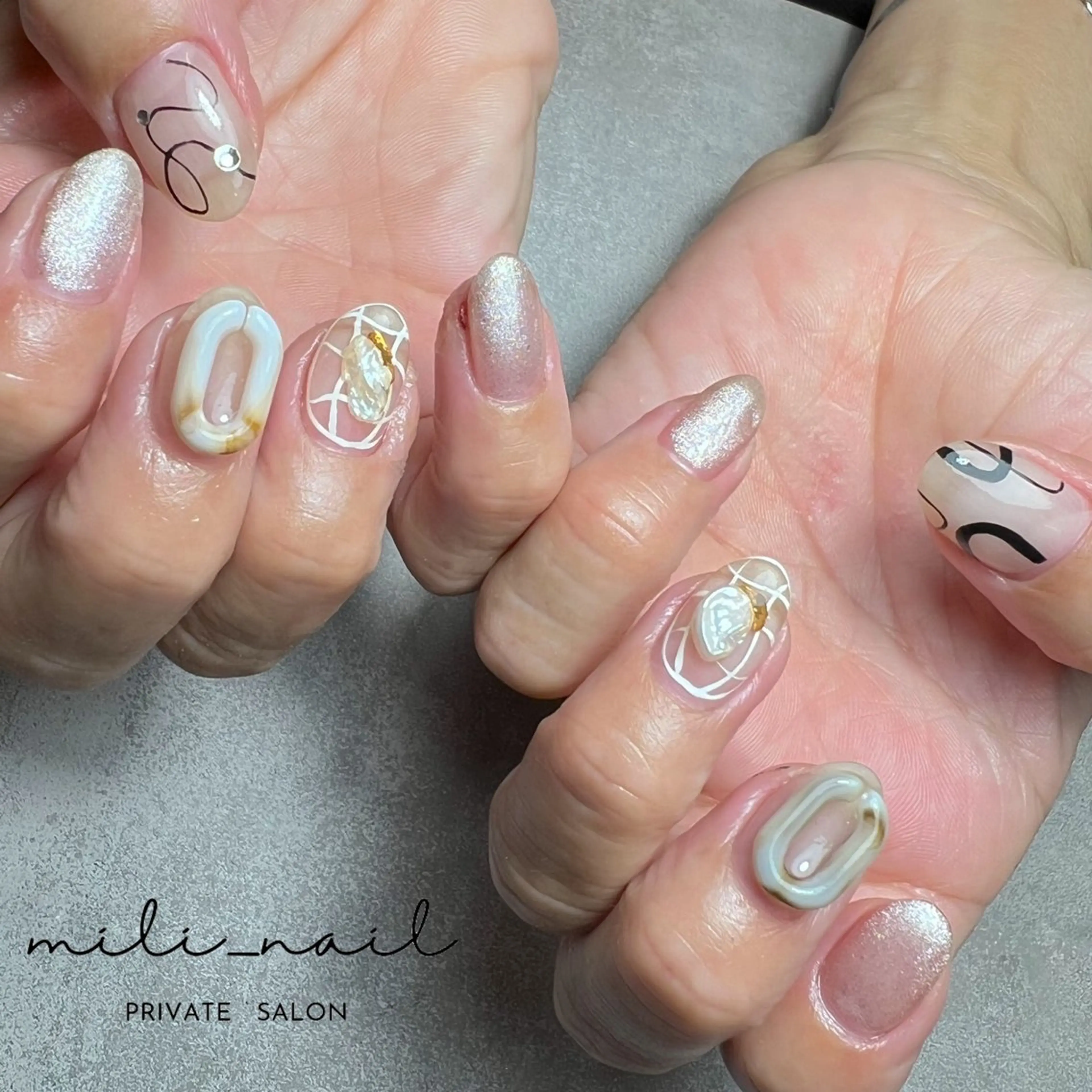 ネイル ハンドネイル mili_nail所属・mili_nail （ﾐﾘﾈｲﾙ）のネイルデザイン