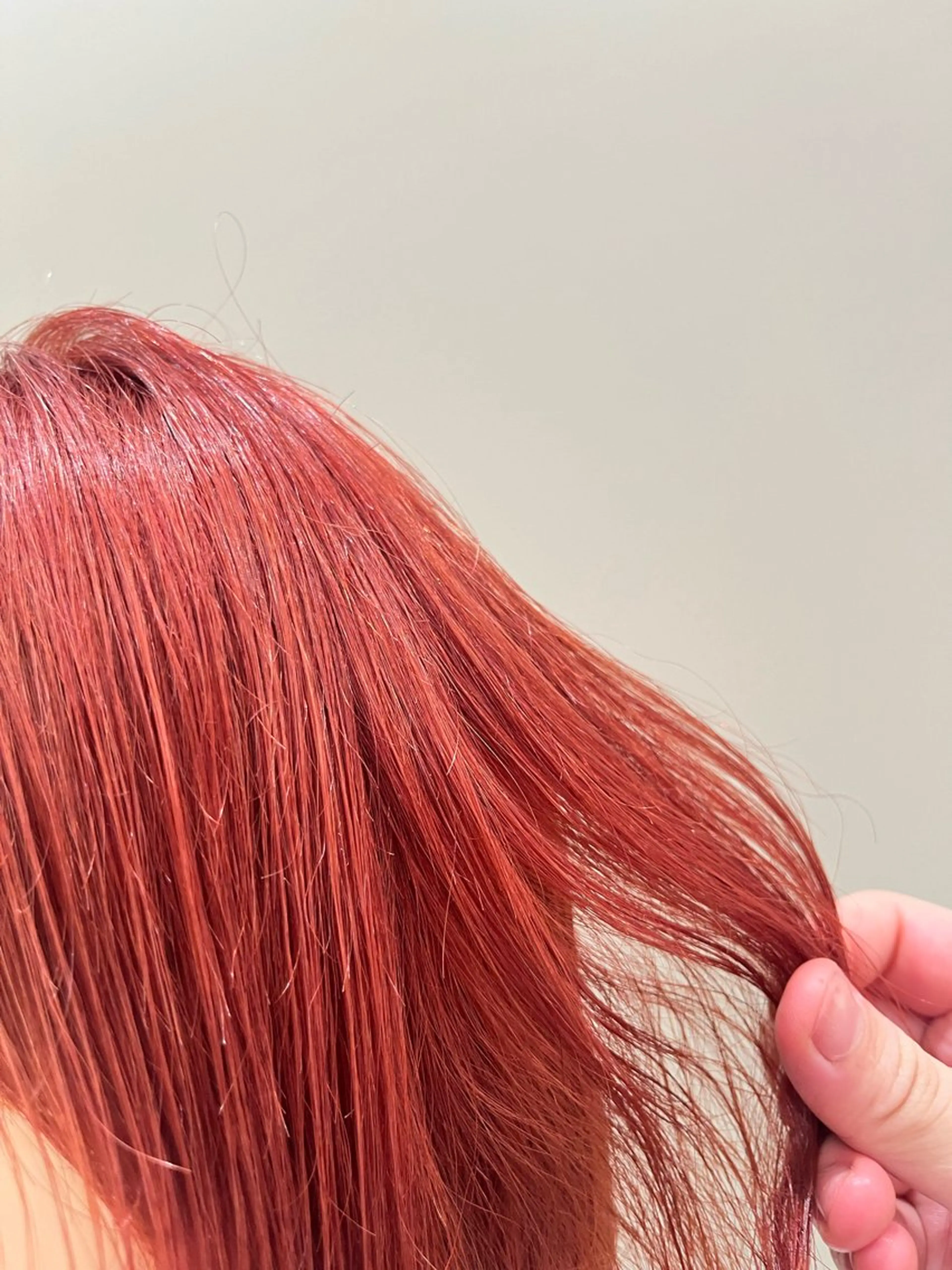 ミディアム カラー 💗暖色/ブリーチ/ レイヤー/横浜/メイのヘアスタイル