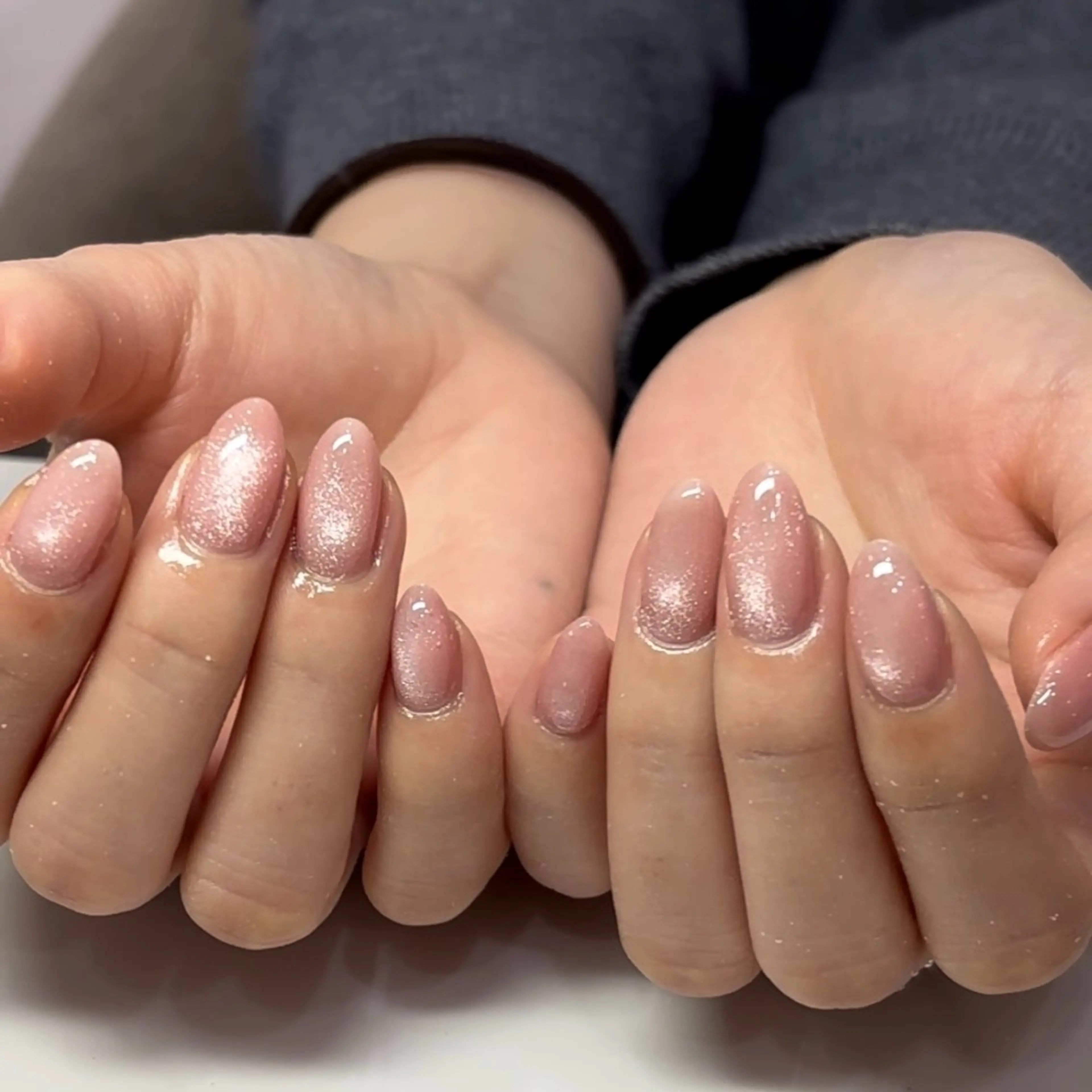 ネイル マグネットネイル 春ネイル luxugril A /anriのネイルデザイン