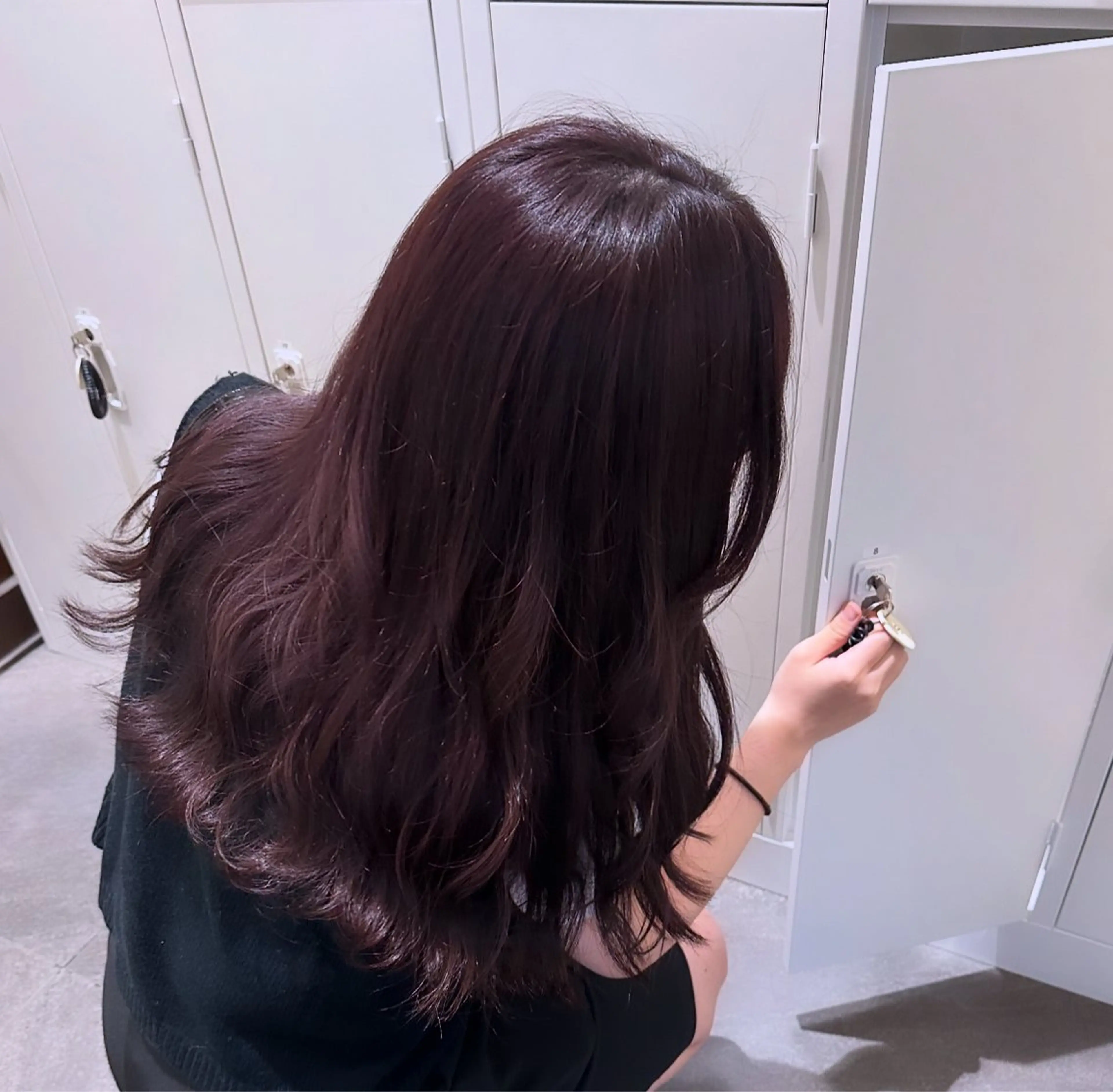 ロング 折見 千花のヘアスタイル