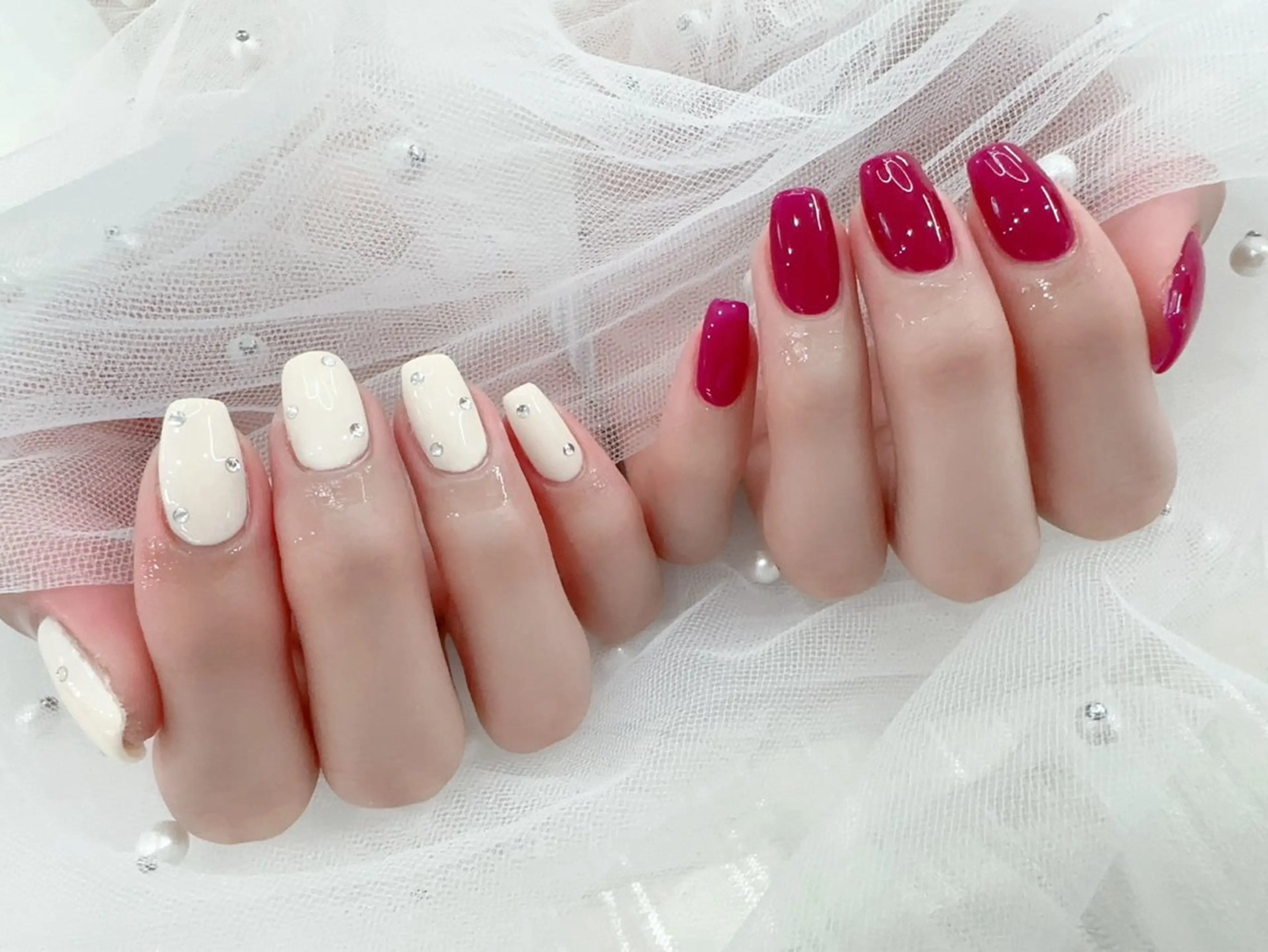 ネイル ワンカラーネイル ハンドネイル muse nailのネイルデザイン