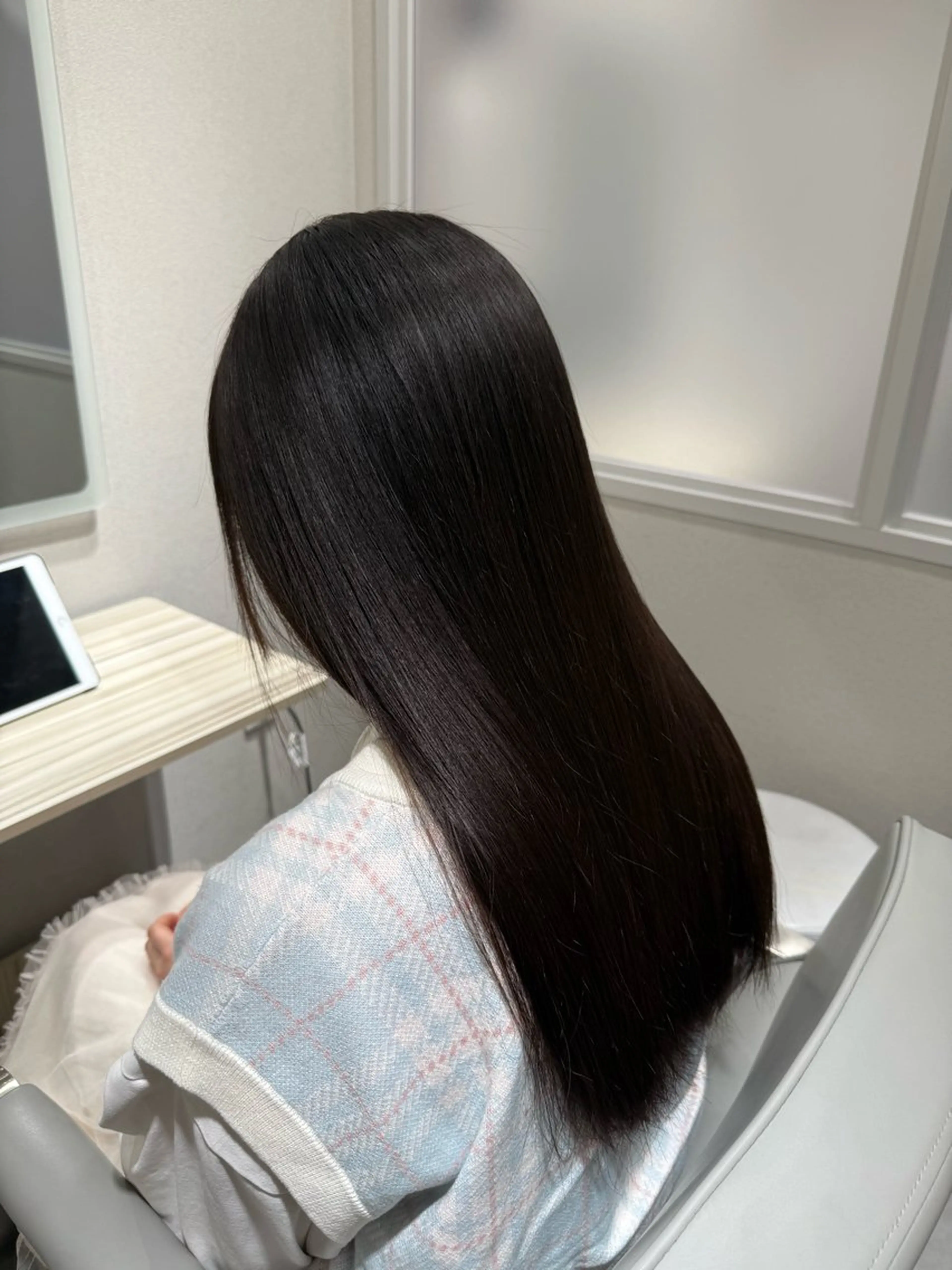 髪質改善酸熱トリートメントの写真