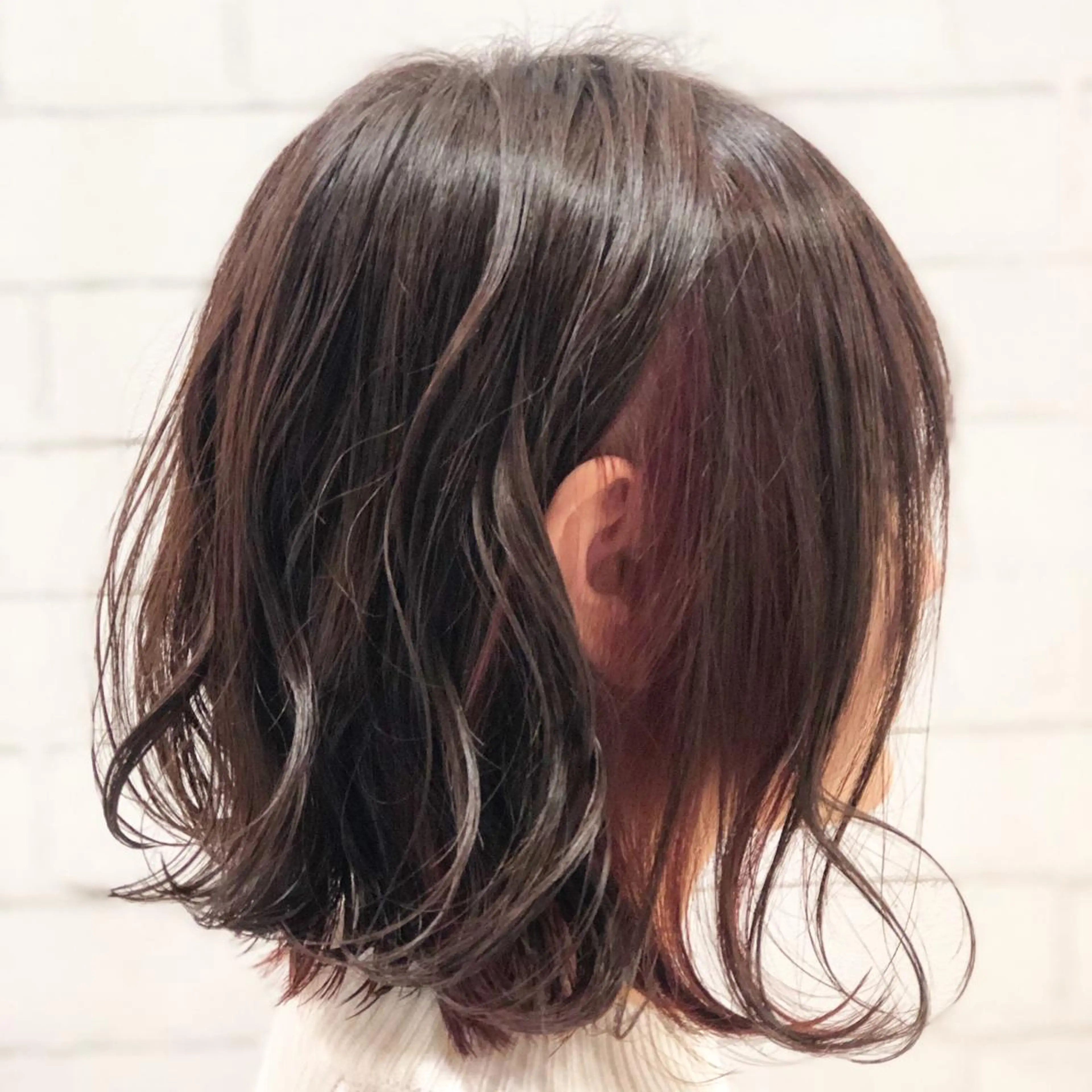 ミディアム カラー ラベンダーカラー ピンクカラー ピンクラベンダー 💙髪質改善 💙和田💙のヘアスタイル