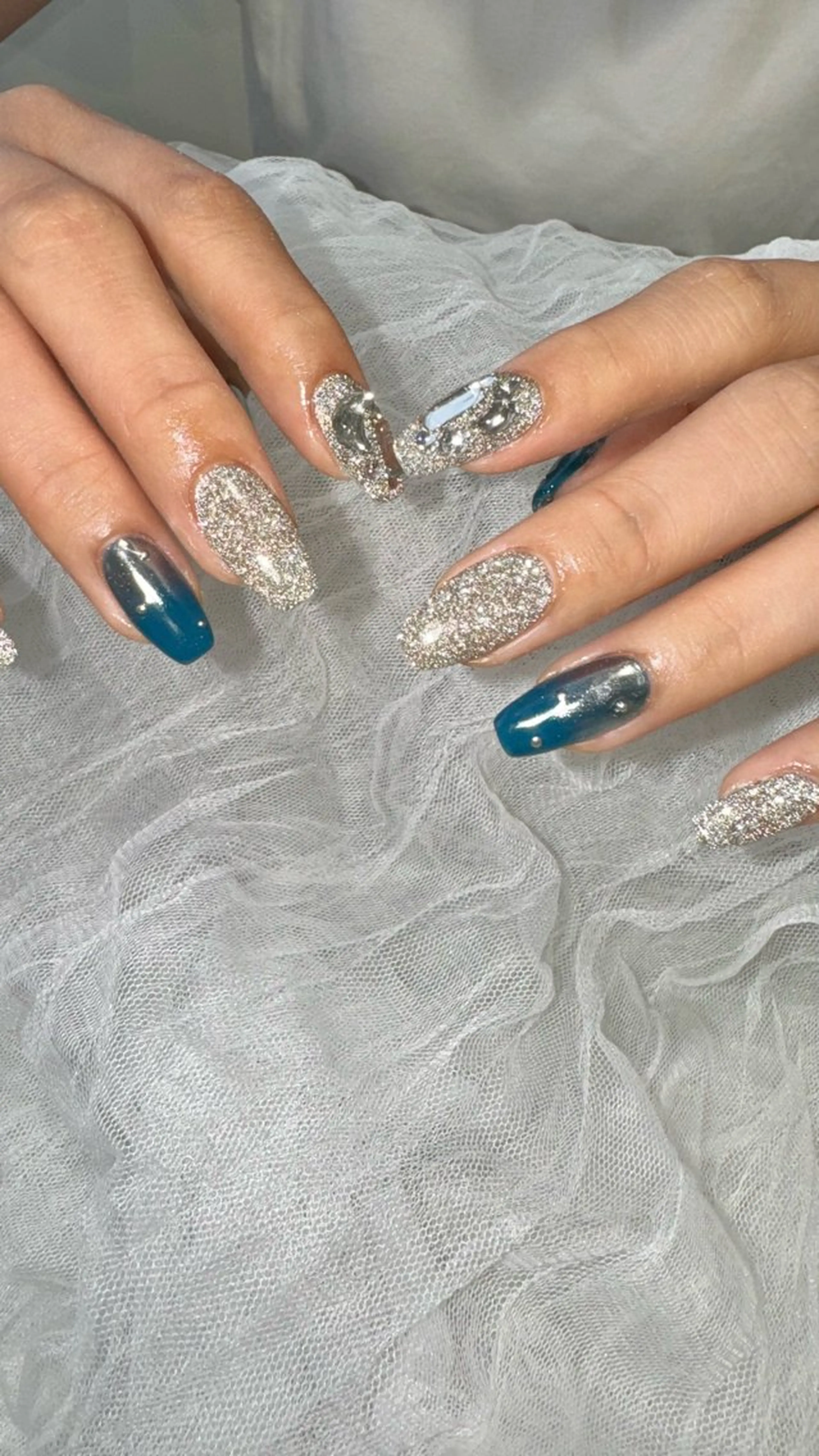 ネイル ハンドネイル 新井 ひなののネイルデザイン