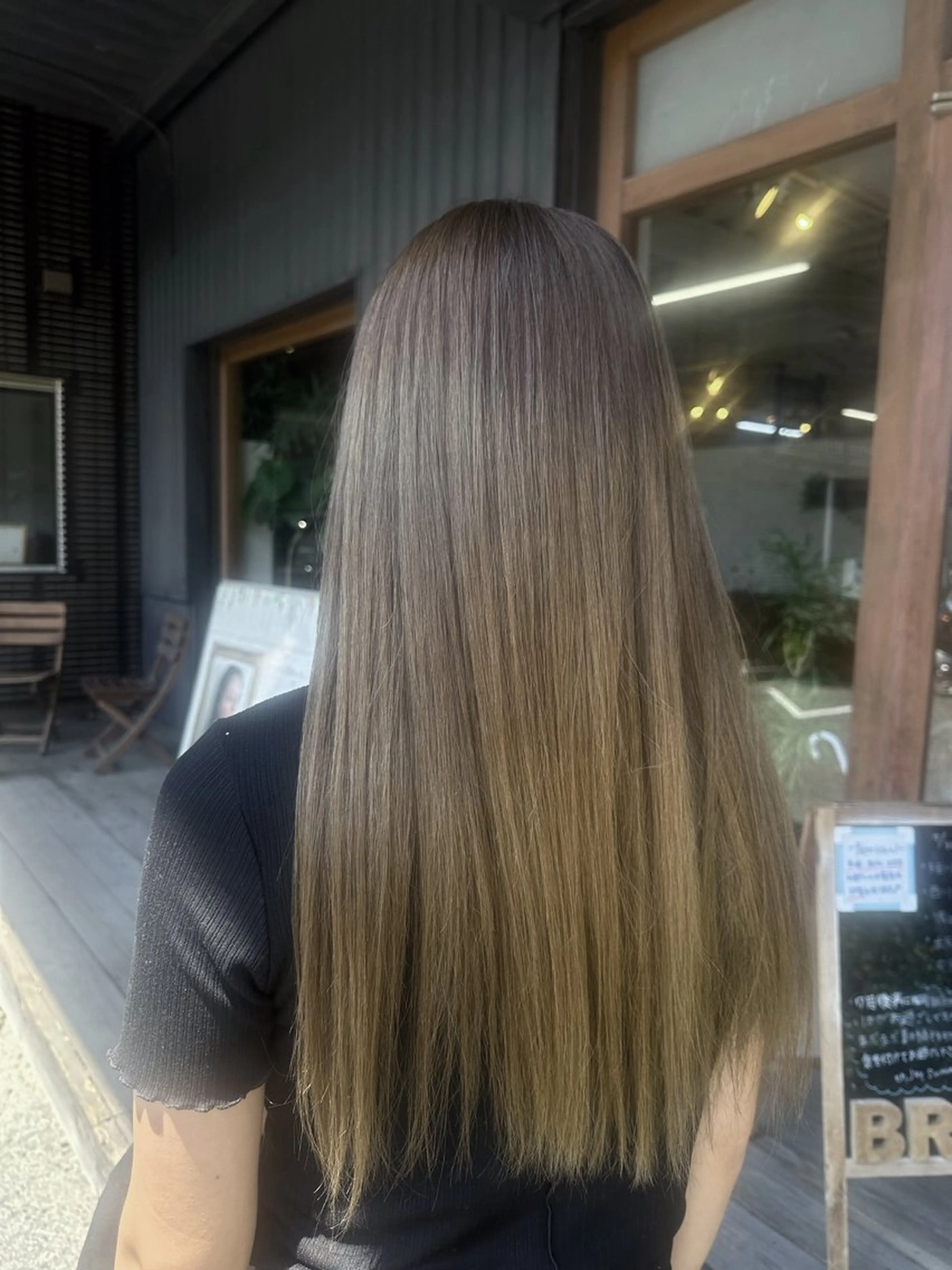 ロング カット ヘアカラー トリートメント 🩶BRAS 🩶のヘアスタイル