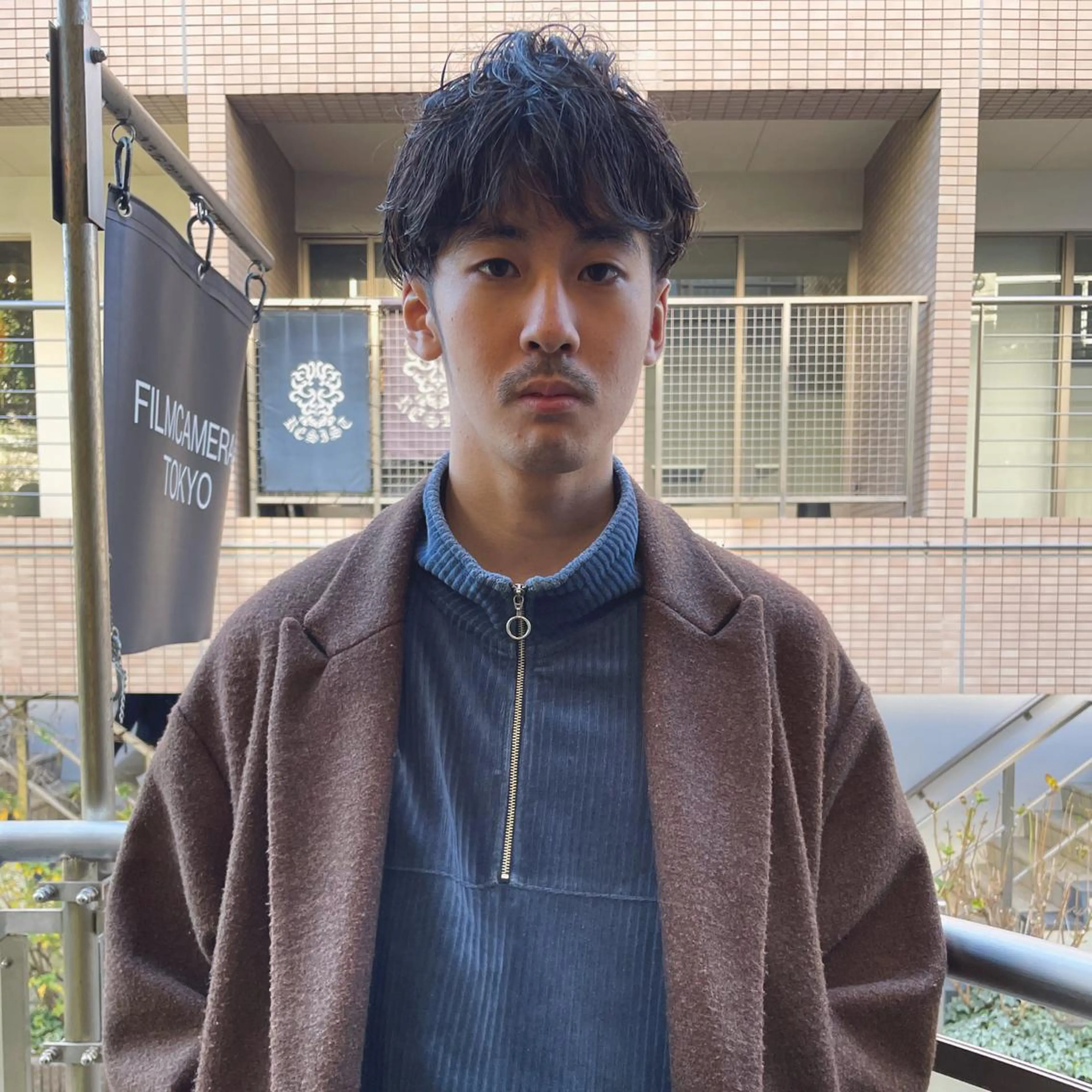 ショート パーマ メンズ ショートボブ ショートレイヤー メンズブリーチ フェードカット メンズハイライト カット パーマ 🌈圧倒的デザイン パーマ　関和希のヘアスタイル