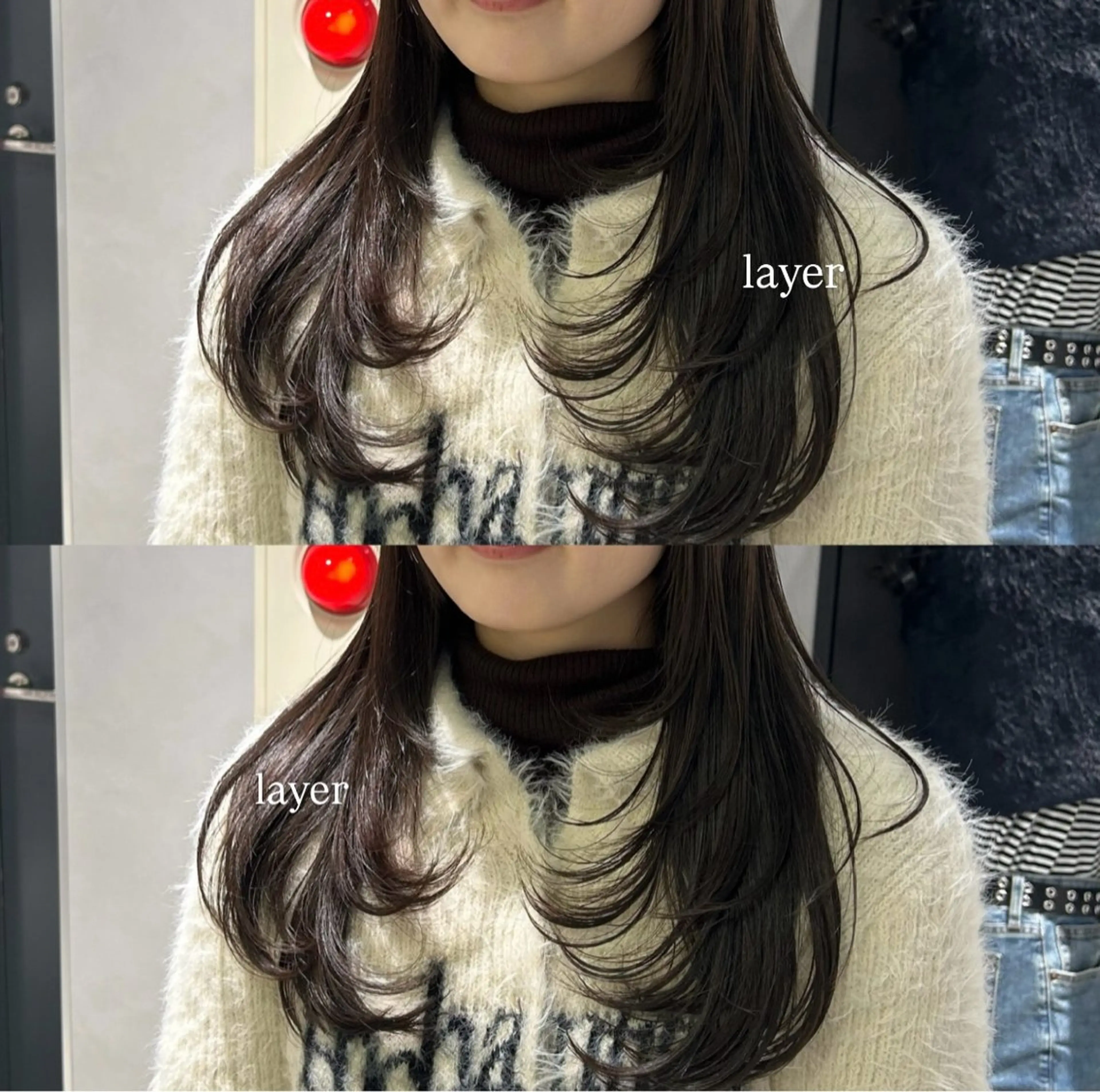 ロング レイヤーカット 寺川留以 /カットモデル募集中のヘアスタイル