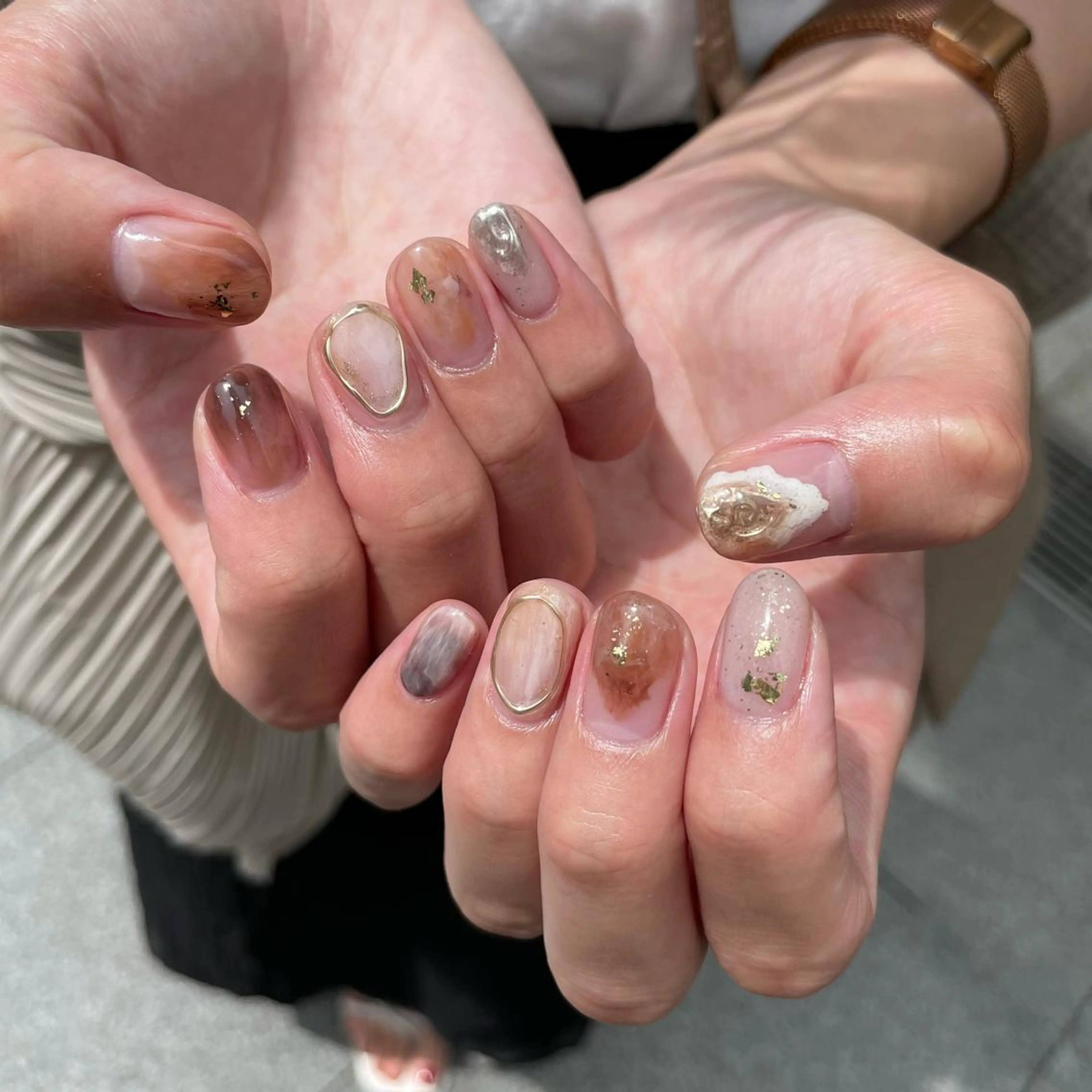 ネイル 山藤 萌永のネイルデザイン