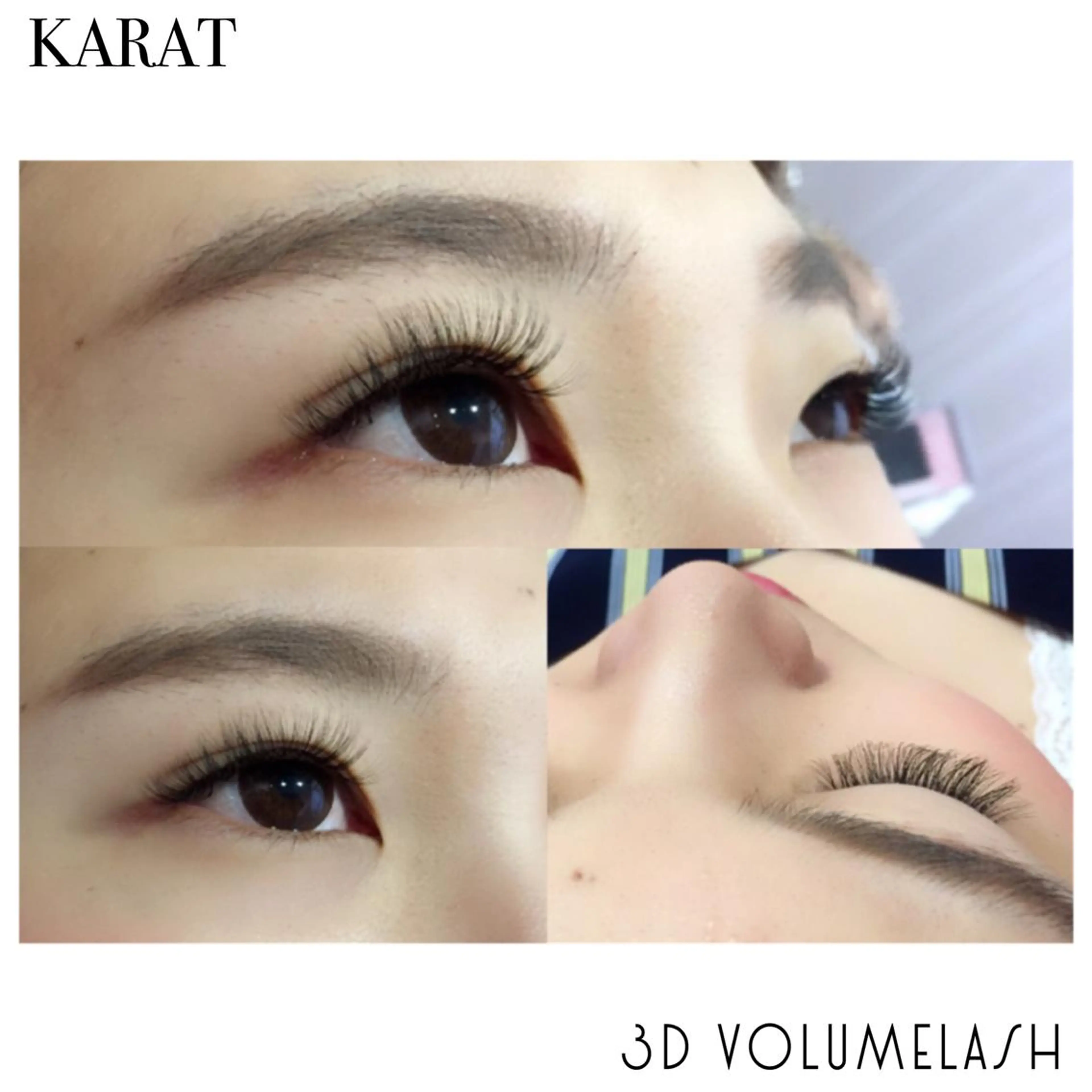 マツエク・マツパ Cカール Dカール ★KAEDE★伊勢崎 【KARAT】のマツエク・マツパデザイン