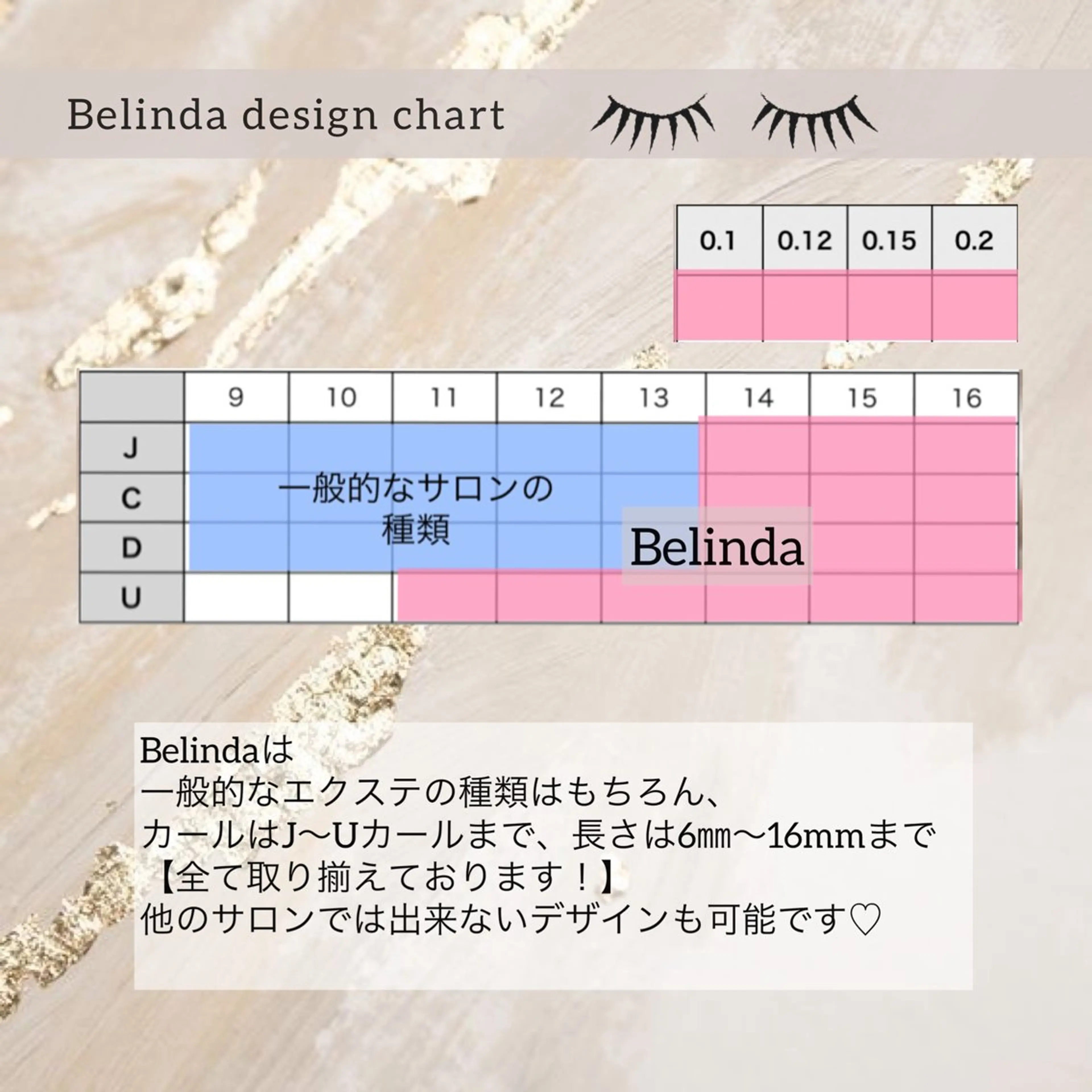 マツエク・マツパ 桜木町♡ Belindaのマツエク・マツパデザイン