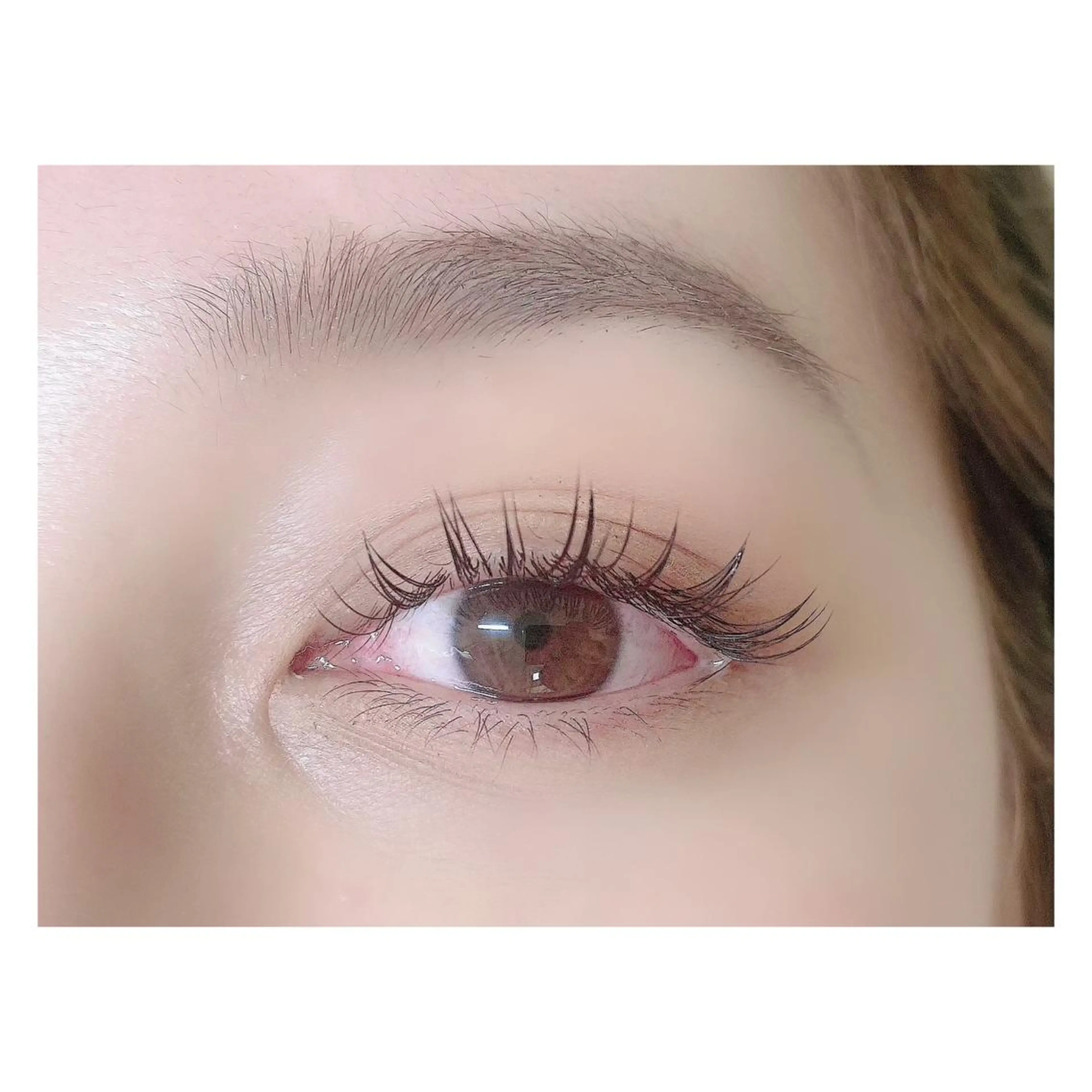 マツエク・マツパ フラットラッシュ 長濱 美夏のマツエク・マツパデザイン