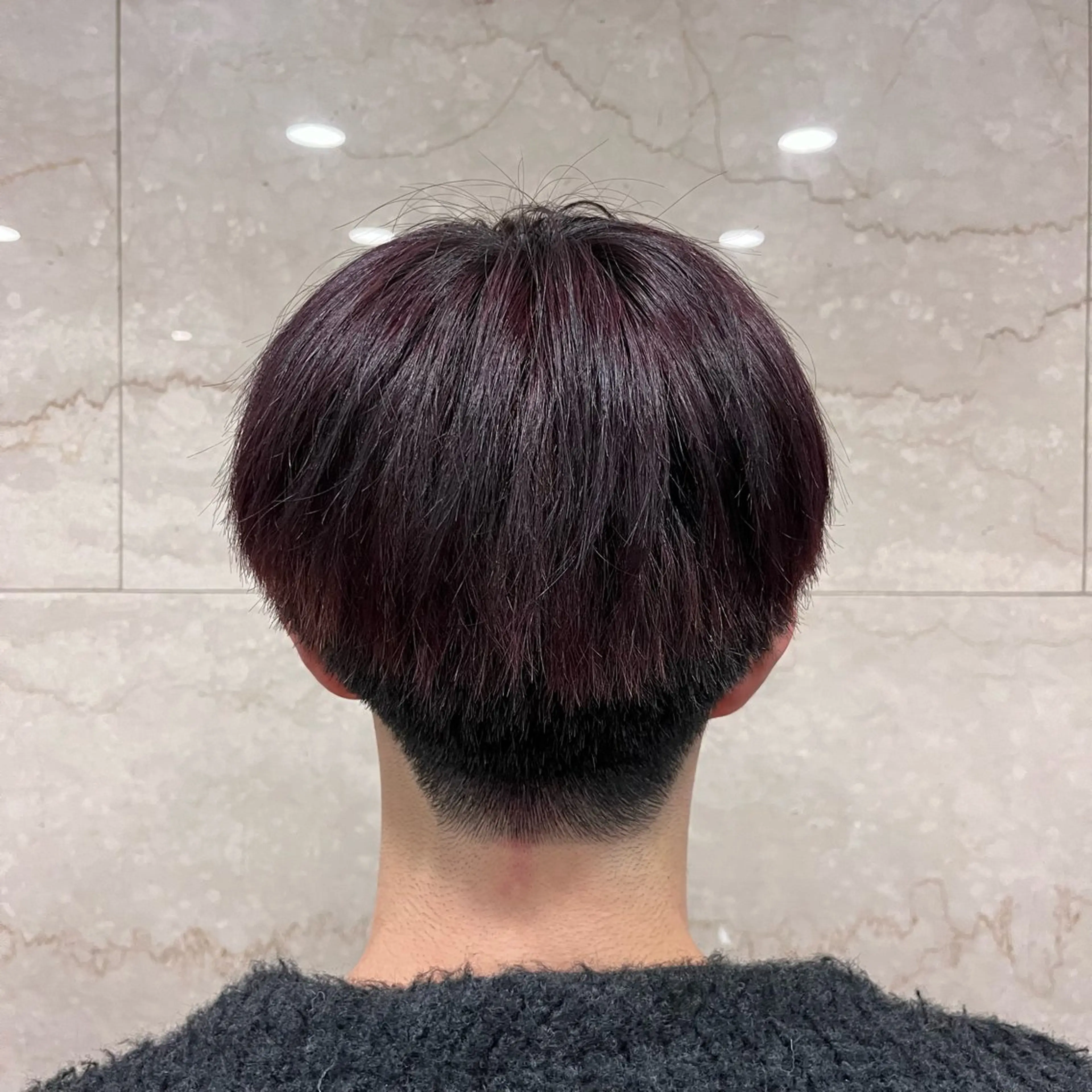 カラー パーマ メンズ 太田 渚遊のヘアスタイル